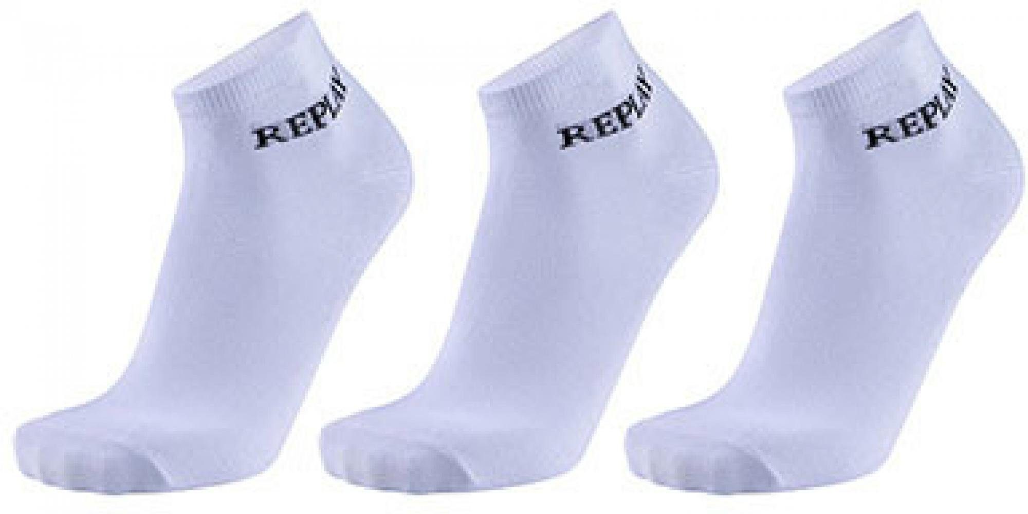 Replay Basicsocken Low Cut Socks (3 Pair Banderole) 35/38 bis 43/46
