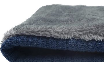 Alster Herz Halswärmer Loopschal Fleece, Unisex, Winter, A0322, (1 St), Hält besonders warm