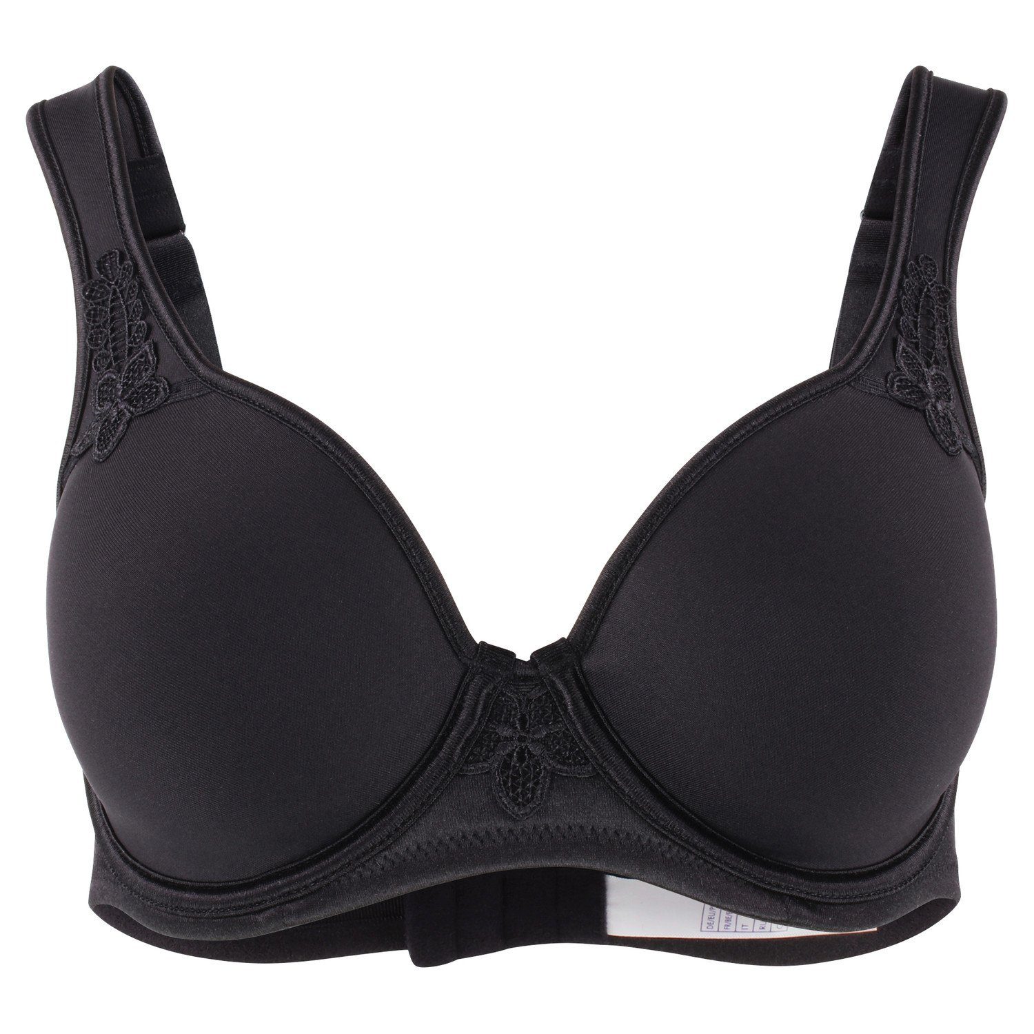Viania Bügel-BH 514972 (1-tlg) Serie Bea gemoldete Spacercups breite Komfortträger Farbe Schwarz