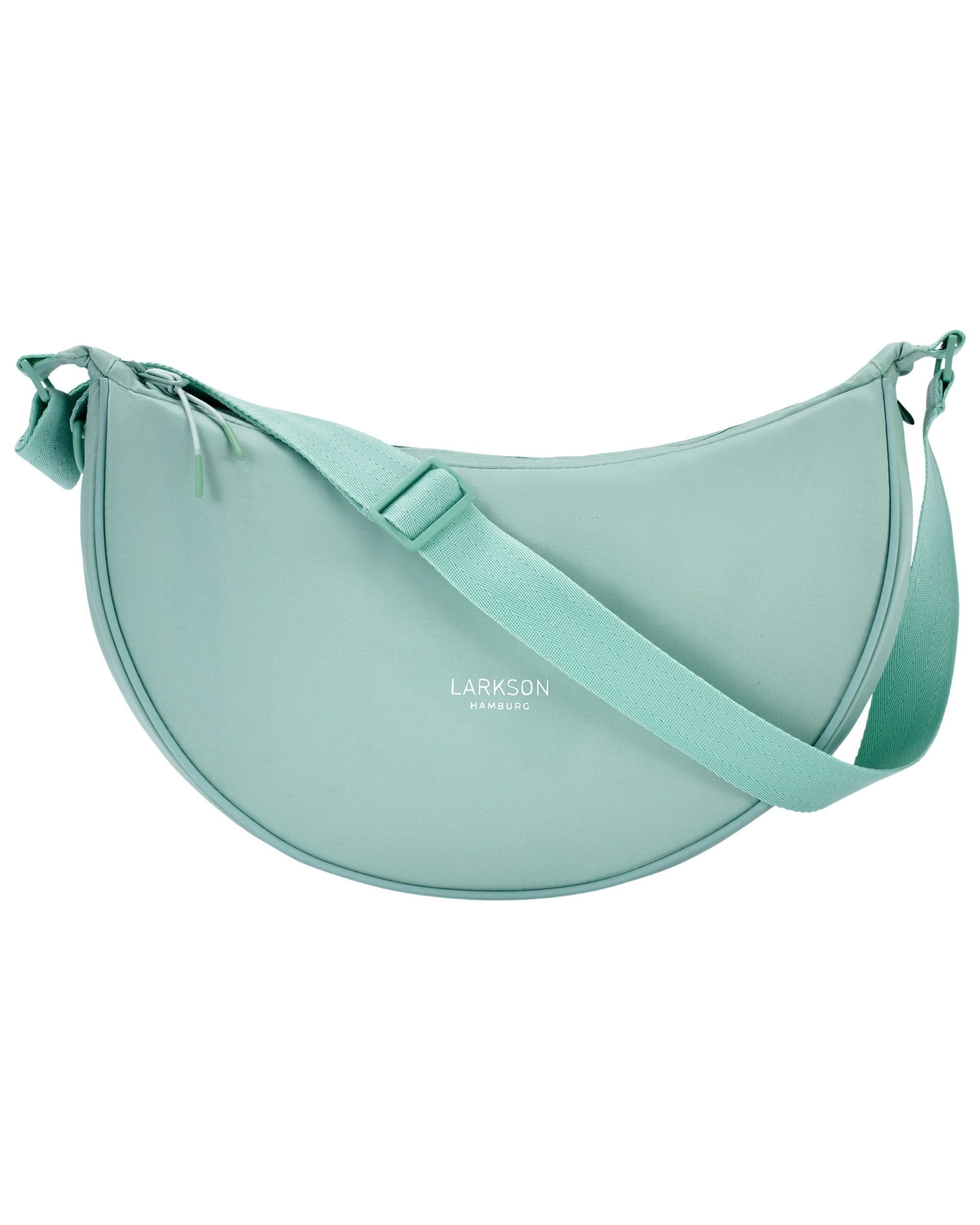 LARKSON Umhängetasche Solveig Medium Halbmondtasche für Damen und Herren, Stylische Crossbody Bag in Halbmond Form