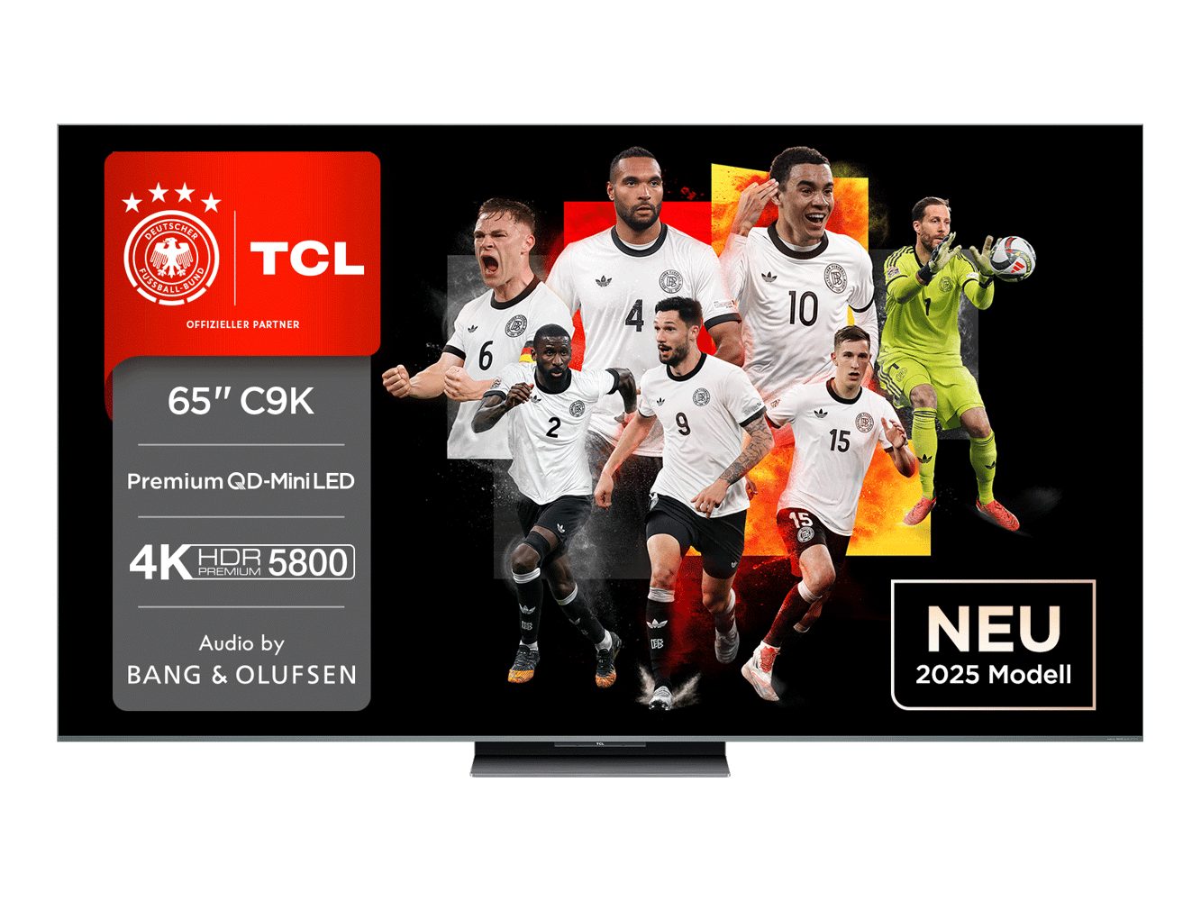 TCL 65C9K QLED Mini LED-Fernseher (65 Zoll, 4K Ultra HD)