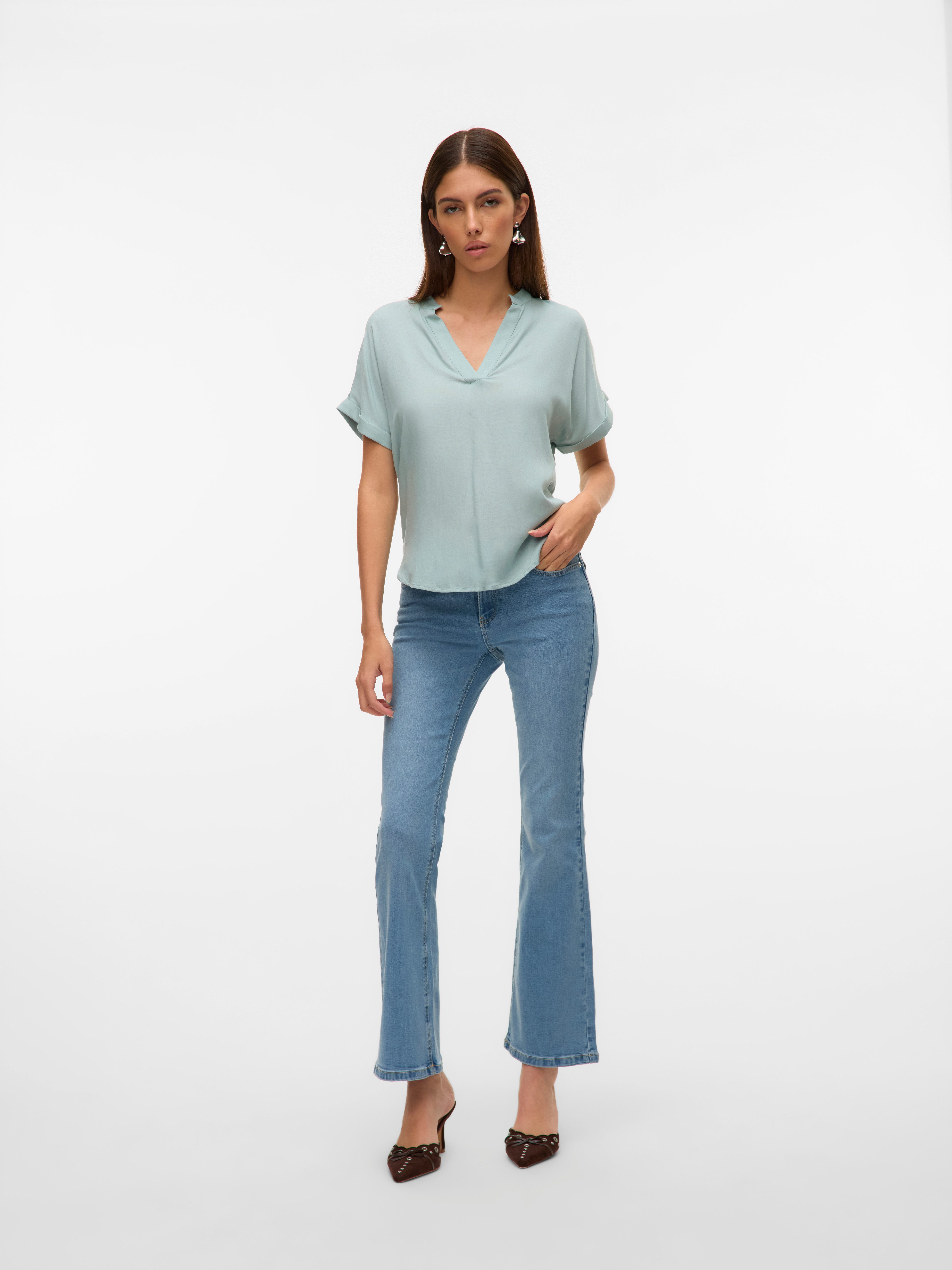 Shirtbluse VMBEAUTY SS TOP GA NOOS
