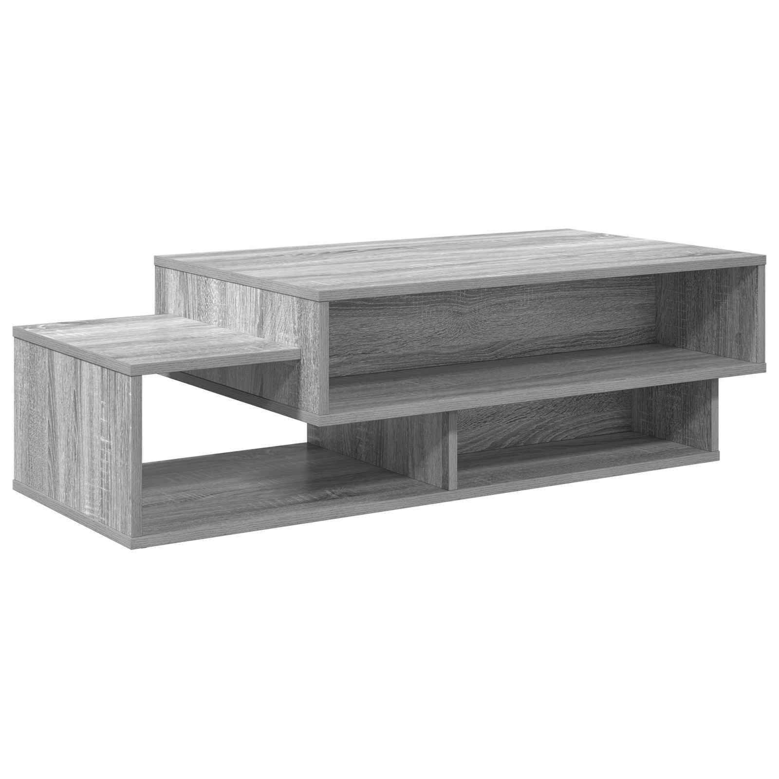 vidaXL Couchtisch Couchtisch Sonoma-Grau 105 x 50 x 32,5 cm Holzwerkstoff (1-St)