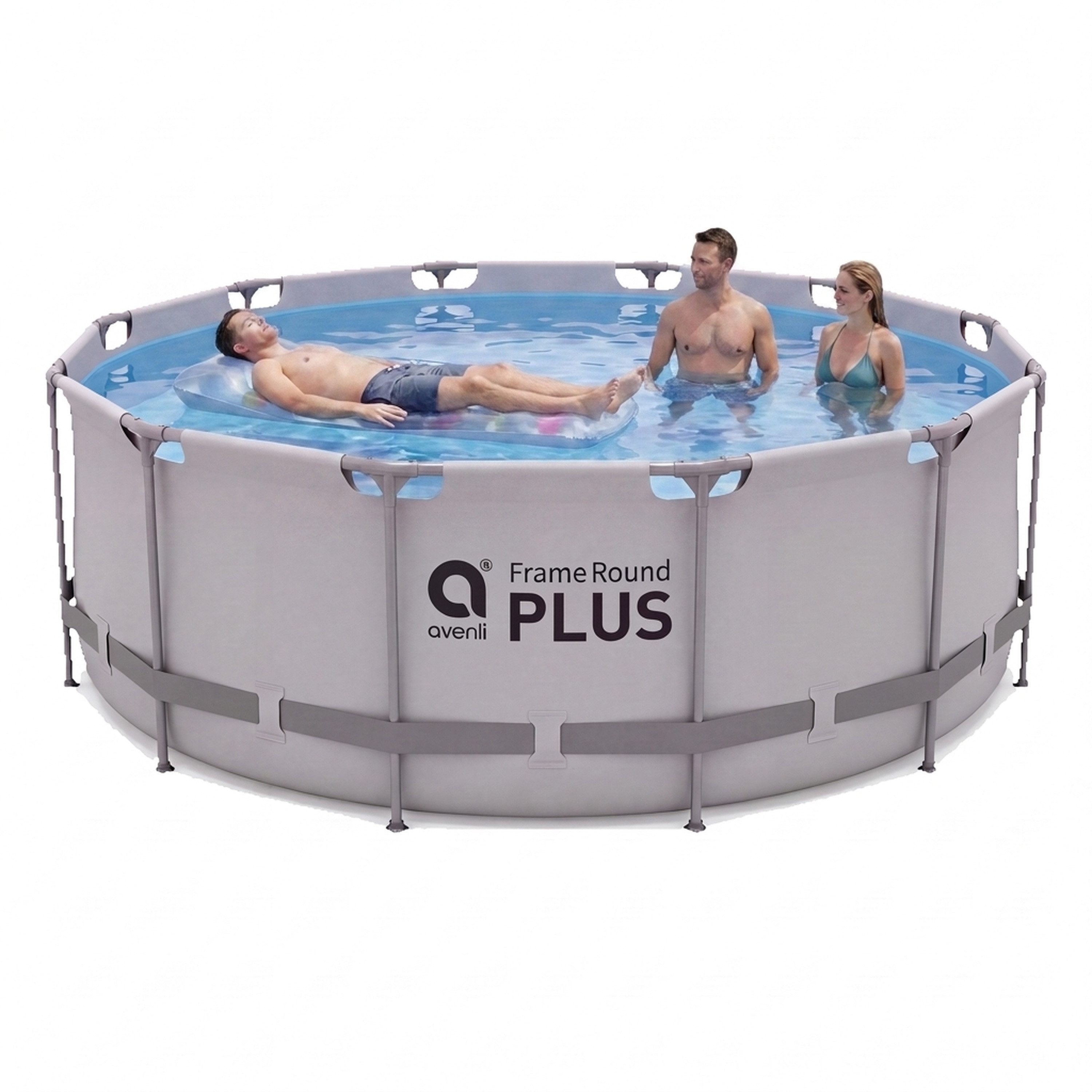 Avenli Framepool Frame Plus Pool 457x122 cm, Aufstellpool (Stahlrahmenpool, ohne Zubehör), Auch als Ersatzpool geeignet