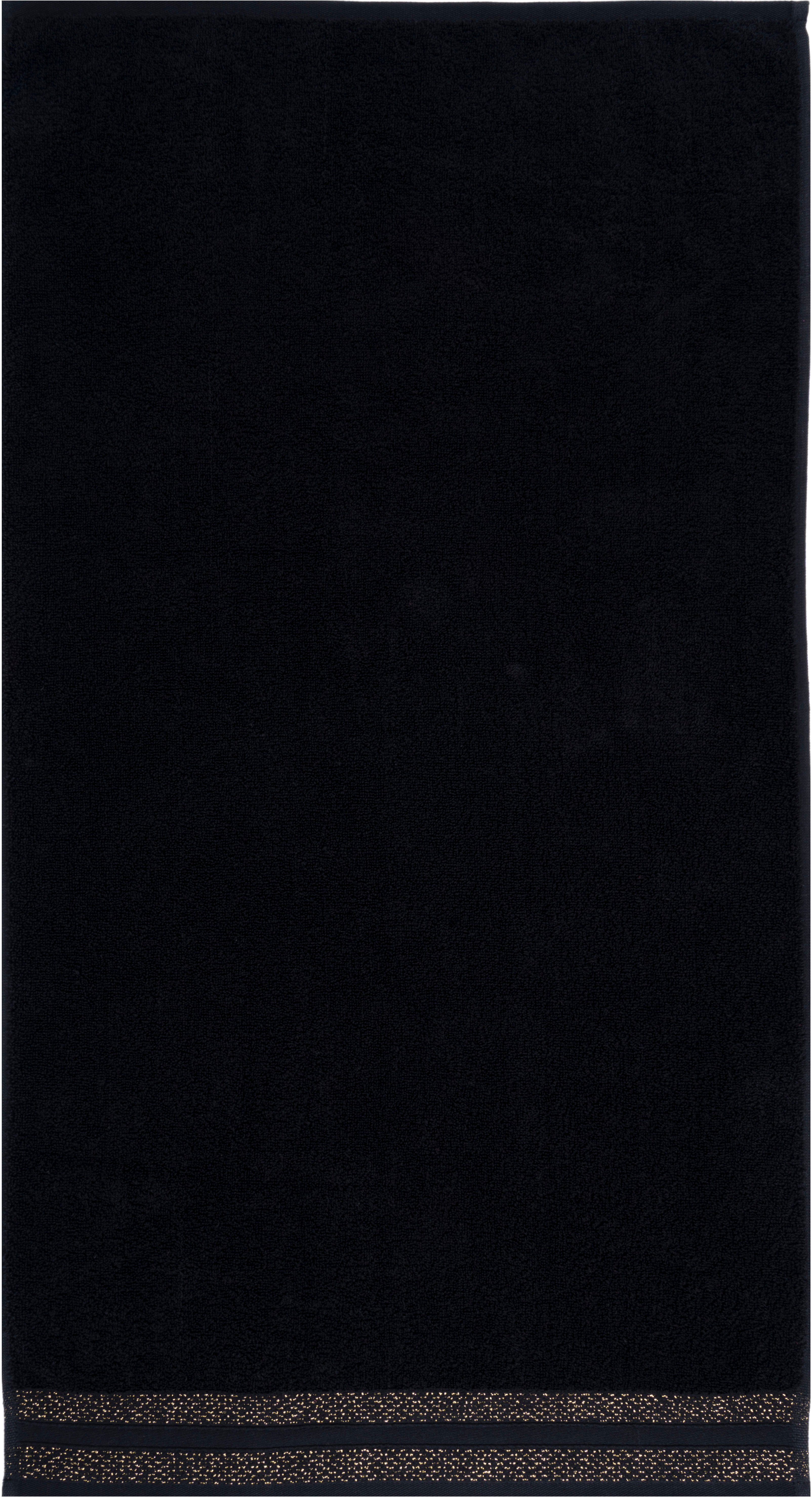 550gr/m², Frottier, goldfarbener 2-tlg), oder Leonique Premium mit Handtuch Set, Bio-Baumwolle (Set, Set Badetuch Handtuch »Esmindra« Bordüre, schwarz