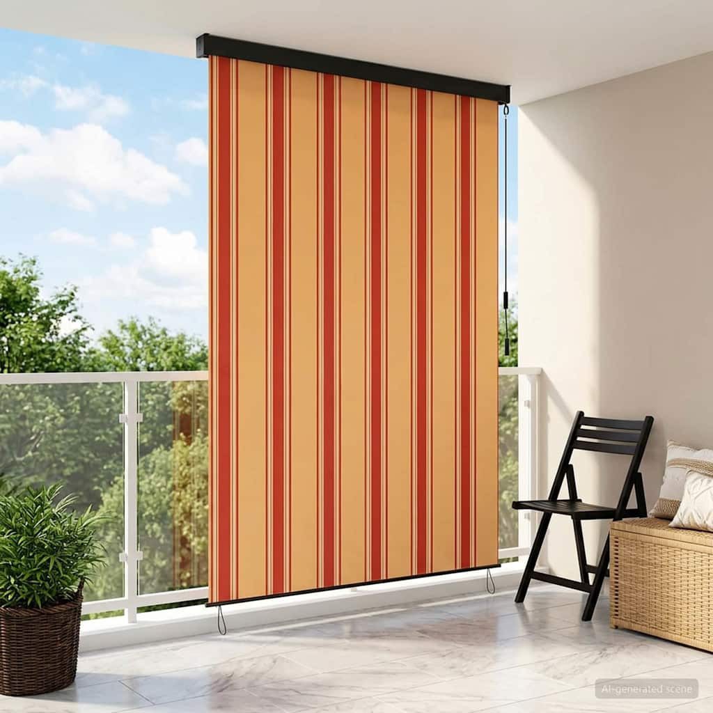 Rollo Rollo Mehrfarbig 120 x 250 cm Stoff und Aluminium, vidaXL