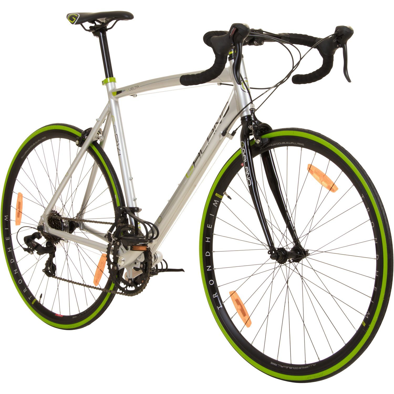 Galano Rennrad Vuelta STI, 14 Gang, Kettenschaltung, 28 Zoll für Damen und Herren 150 - 195 cm Fahrrad Road Bike Fitnessrad