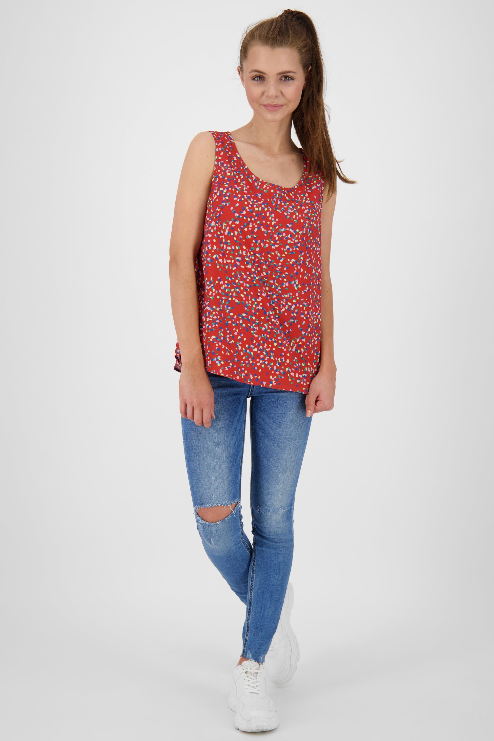 Alife & Kickin Blusentop GiuliaAK B Bluse salsa Damen Blouse Kurzarmbluse