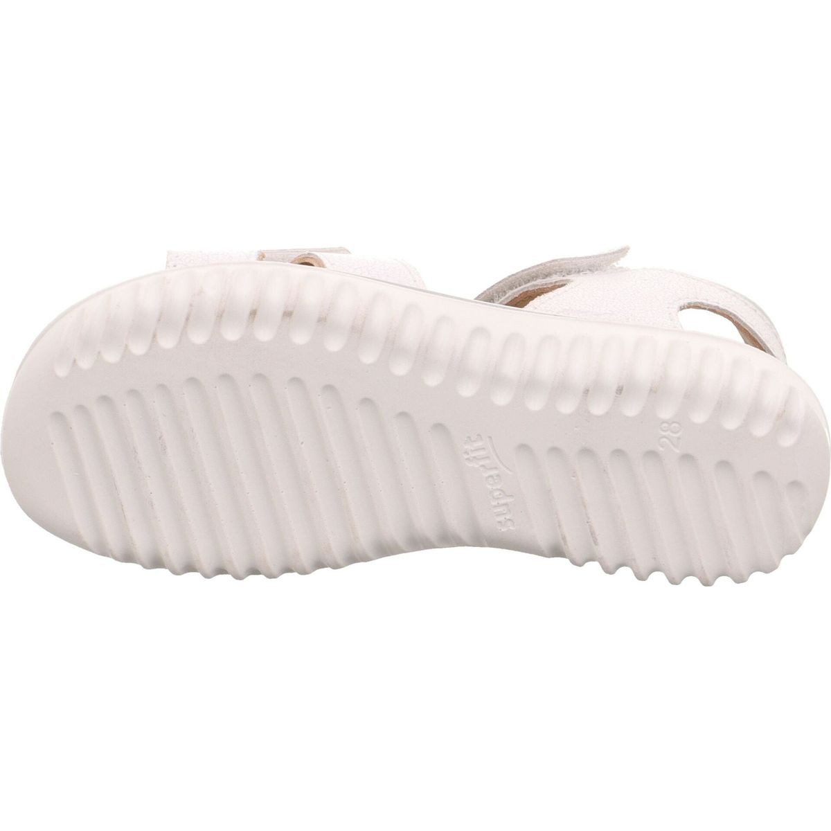 Superfit Sparkle Outdoorsandale Leichte und flexible Mädchensandale aus Veloursleder mit