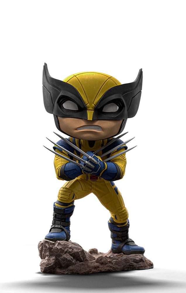 Iron Studios Merchandise-Figur Marvel Deadpool & Wolverine Mini Co. PVC Wolverine 13 cm