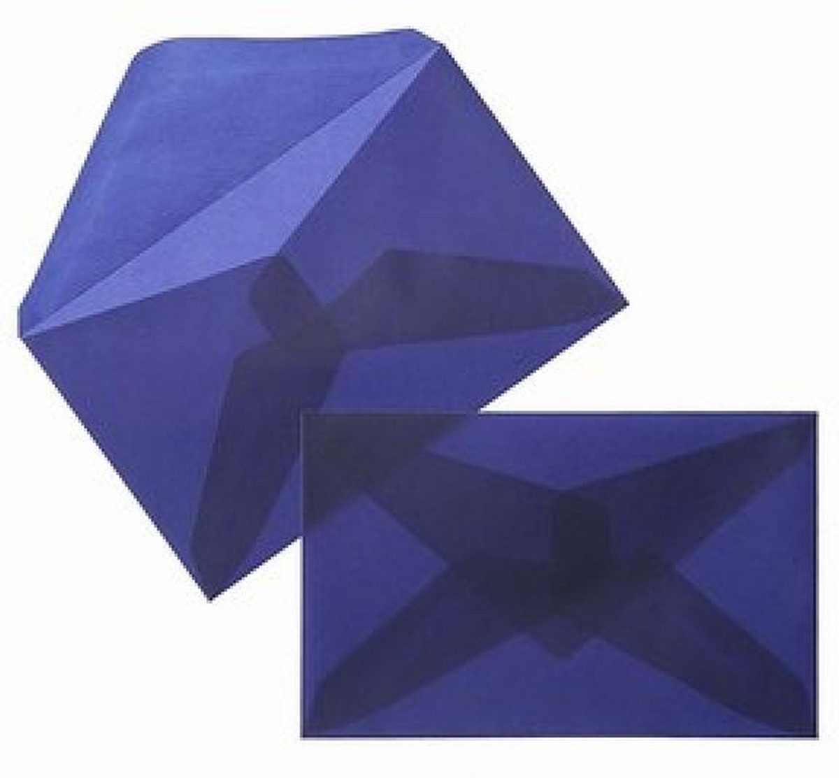 Blanke Briefhüllen Briefumschlag Briefumschläge Offset transparent 62x98mm 100g/qm NK VE=100 Stück int.