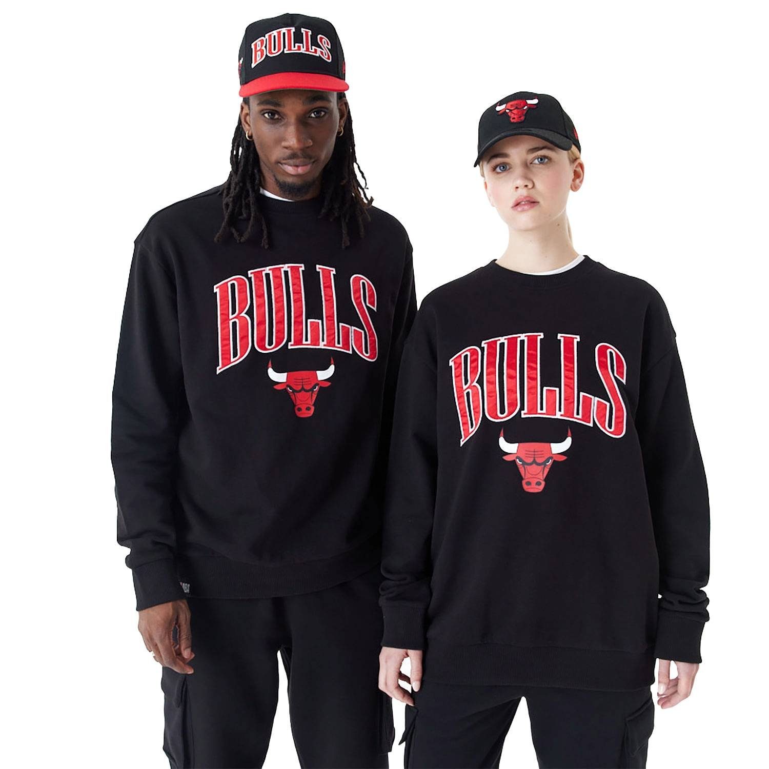 New Era Sweater Sweatpulli New Era NBA Chicago Bulls Arch Graph
