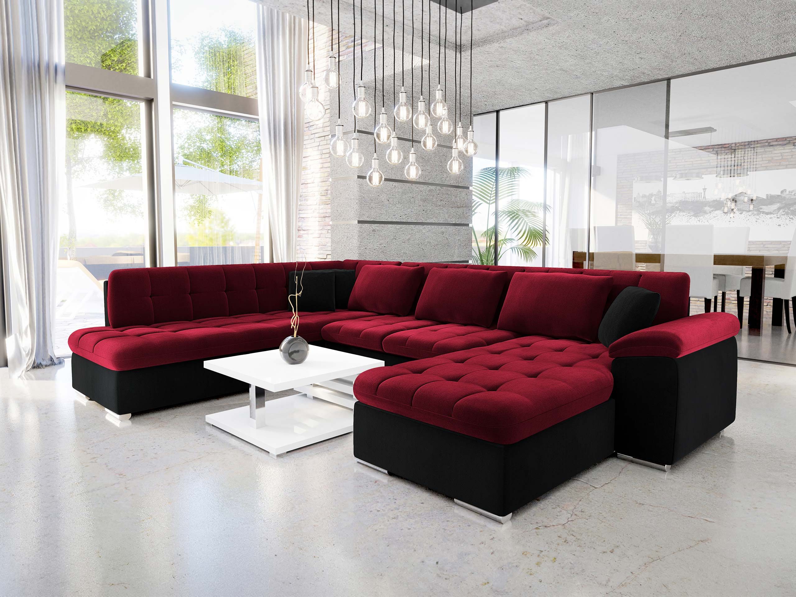 MIRJAN24 Wohnlandschaft Niko Bis, mit Bettkasten und Schlaffunktion, Kissen günstig online kaufen