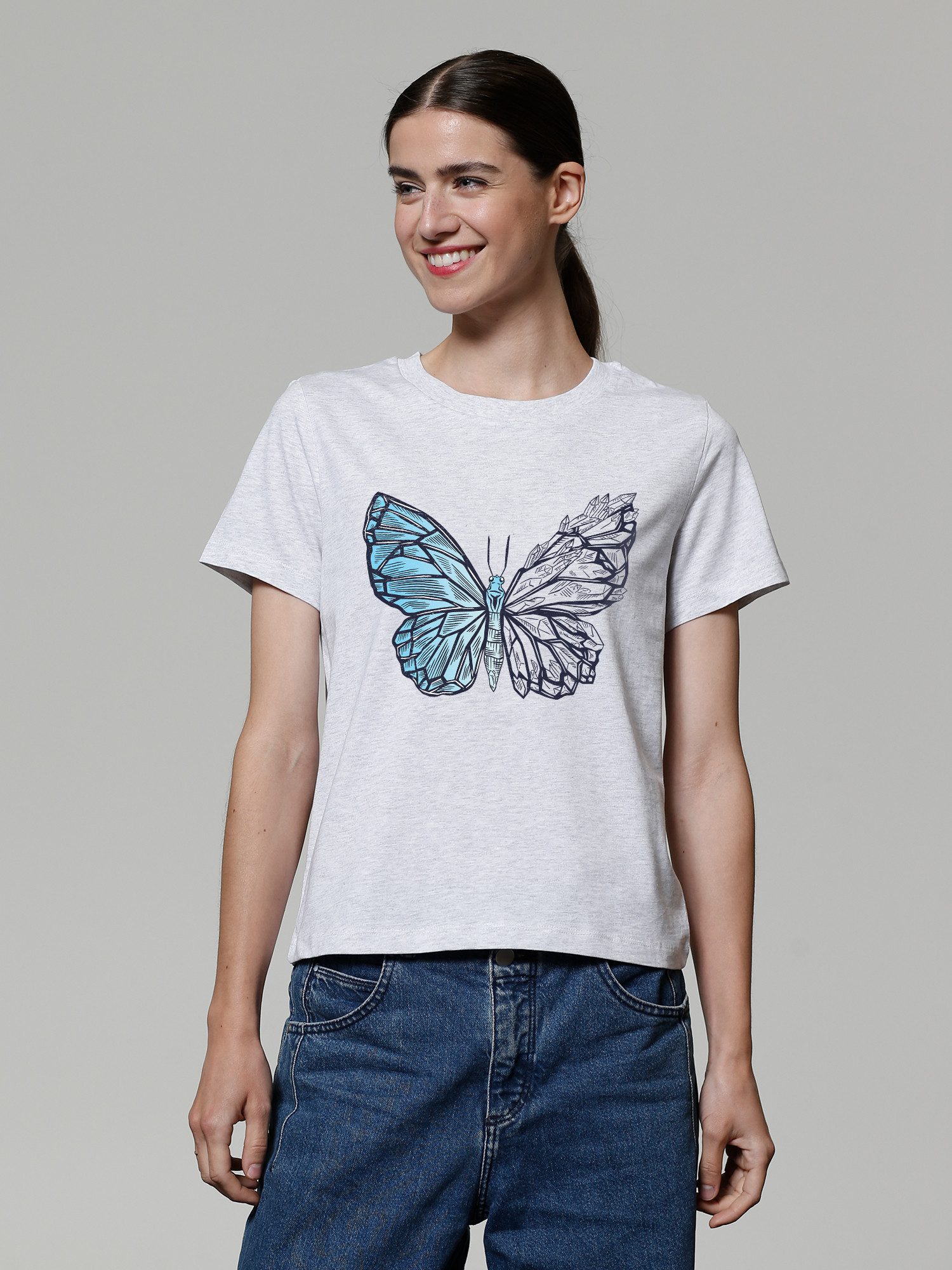 T-Shirt Crystal Butterfly