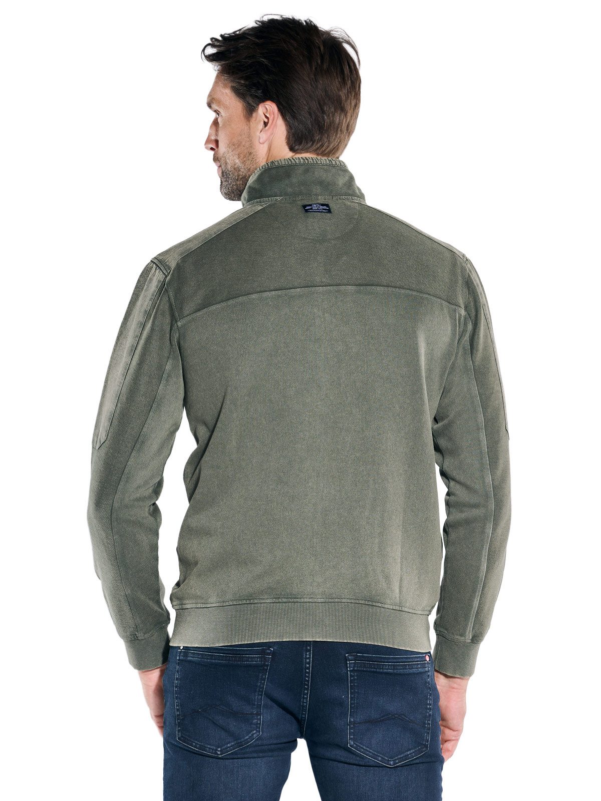 Engbers Sweatjacke engbers Herren Sweatjacke strukturiert, günstig online kaufen
