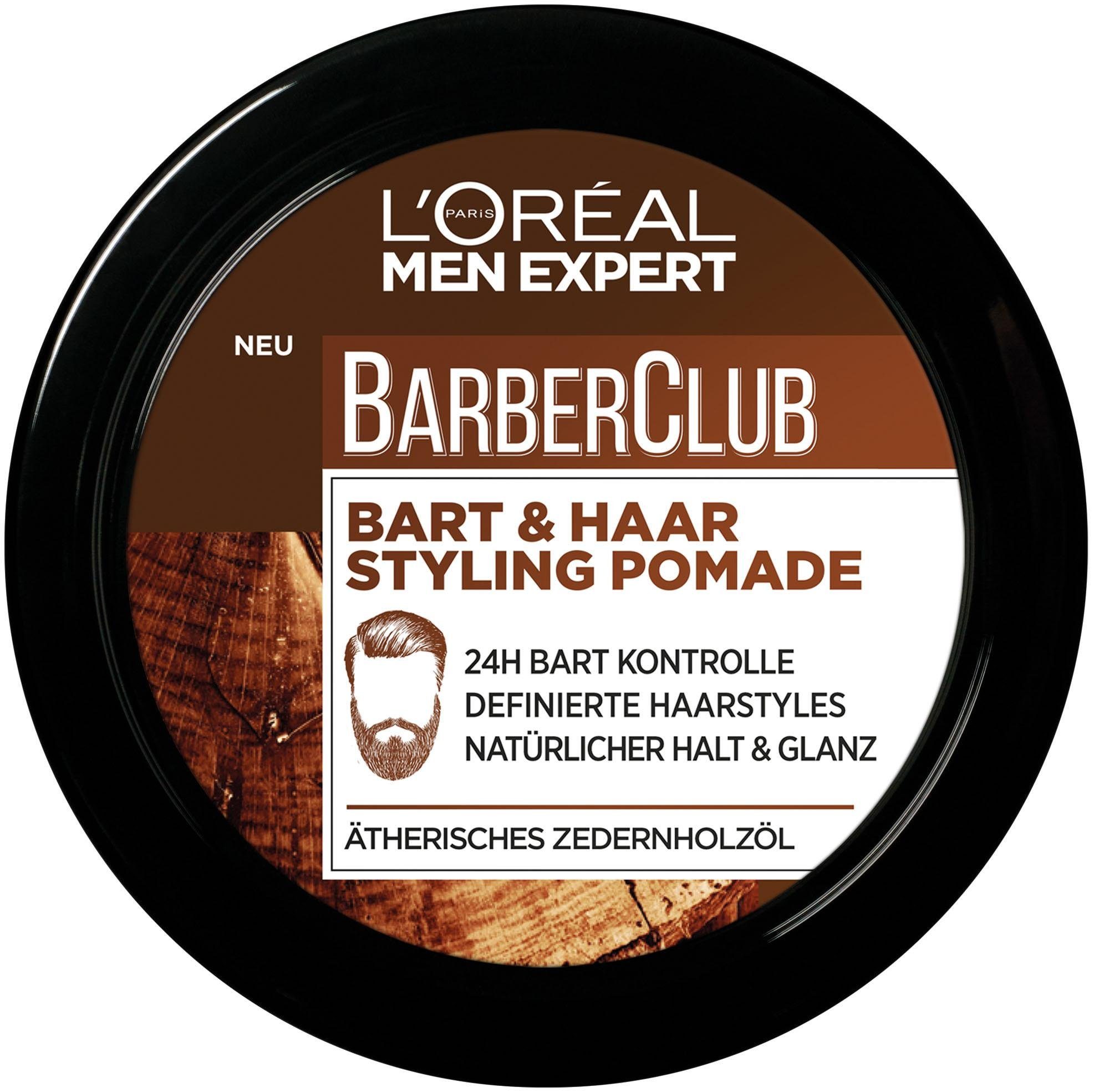 MEN Bartpomade Club, EXPERT Bartstyling, Haarstyling PARIS Barber L'ORÉAL