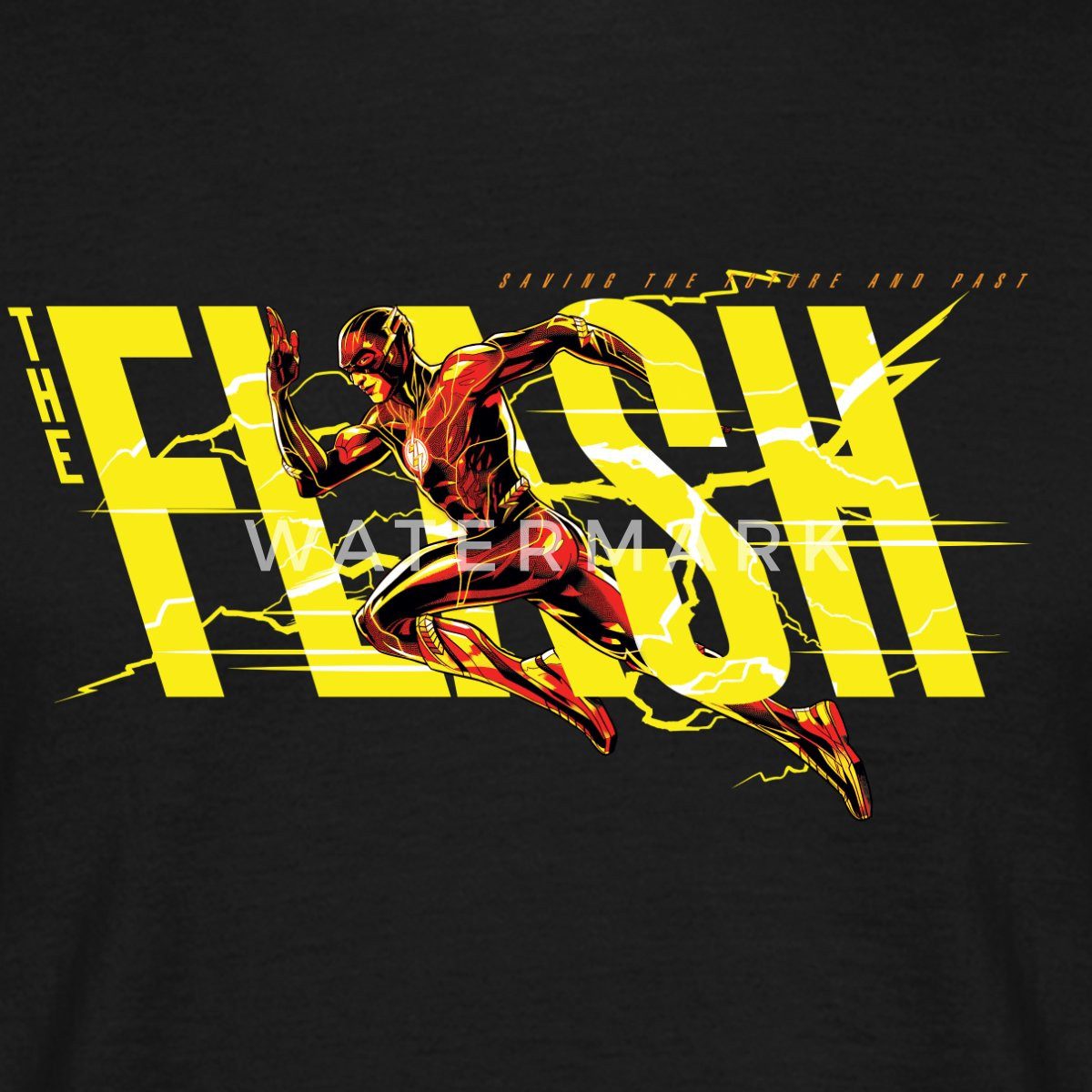 Spreadshirt T-Shirt The Flash Speedster Mit Logo Männer T-Shirt (1-tlg)