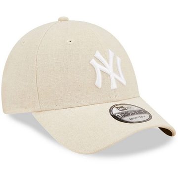 New Era Baseball Cap 9Forty Strapback LEINEN New York Yankees
