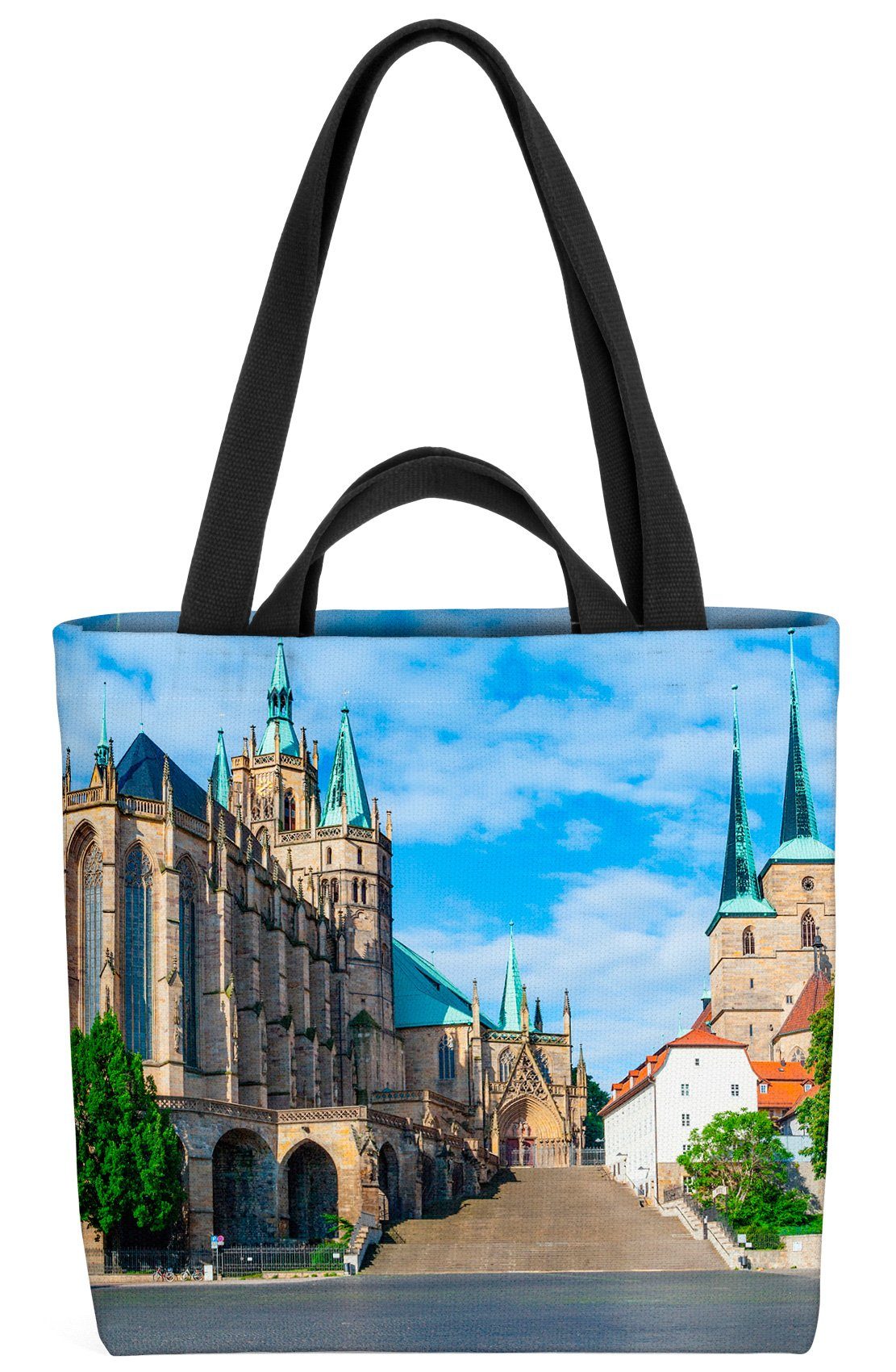 VOID Henkeltasche (1-tlg), Erfurter Dom Erfurter Deutschlands Sehenswürdigkeiten Thüringen Domki