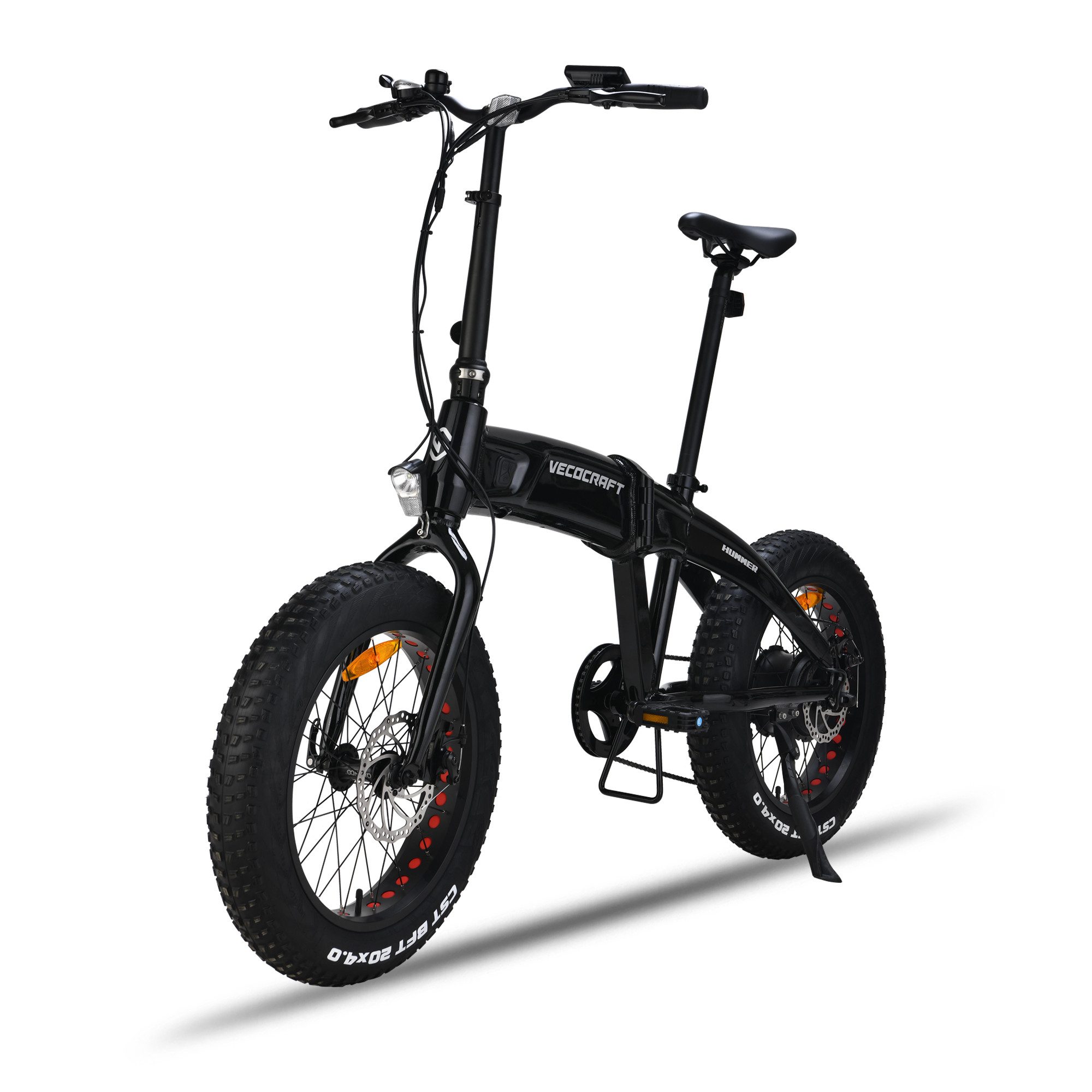 E-Bike Faltrad HUMMER 10AH e-bike klapprad 20*4 ZOLL Reichweite 70-120KM