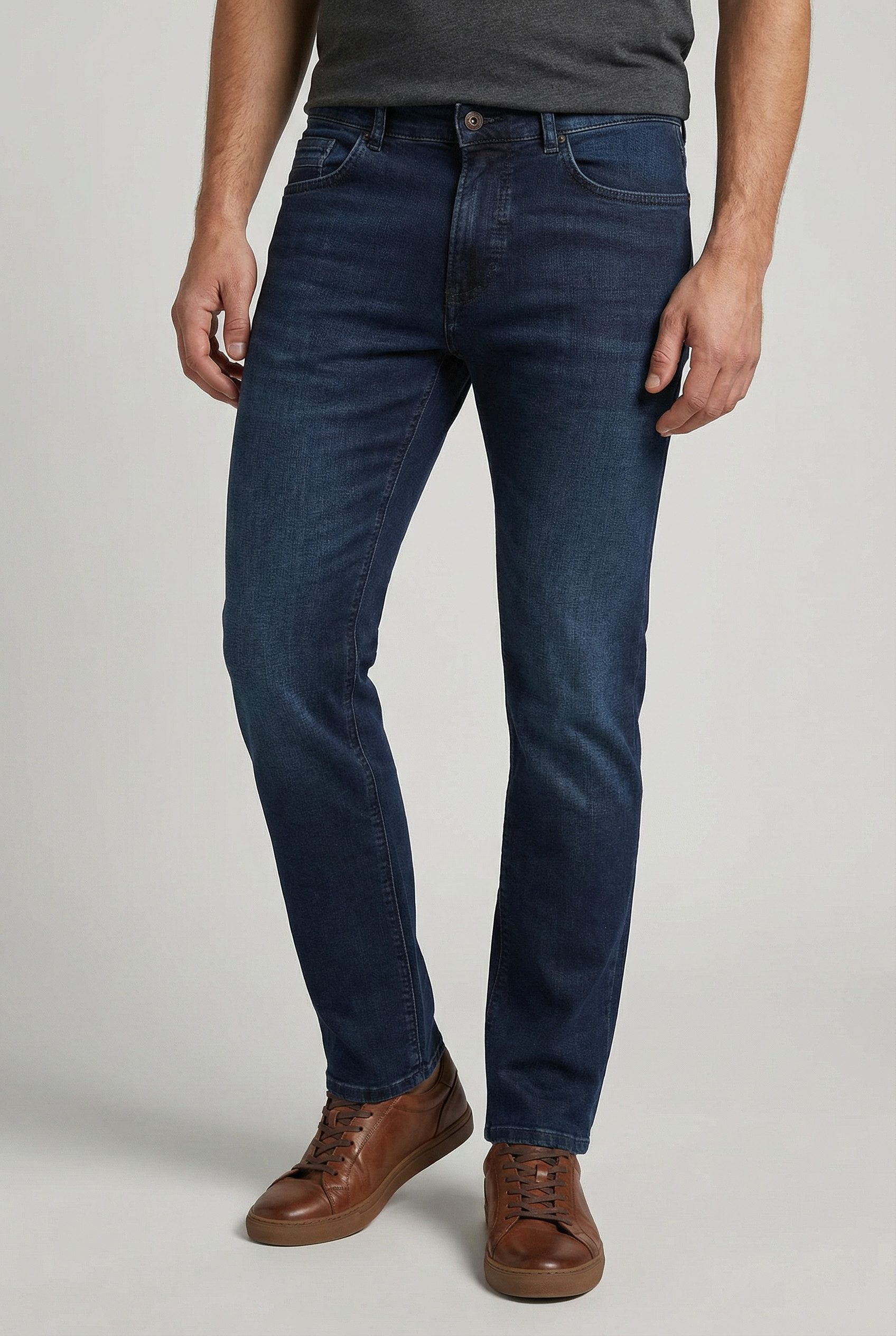 camel active 5-Pocket-Jeans MADISON leichter Used-Look