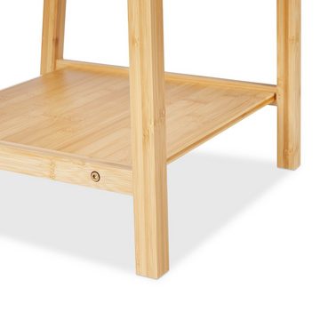 relaxdays Herrendiener Herrendiener Stuhl aus Bambus