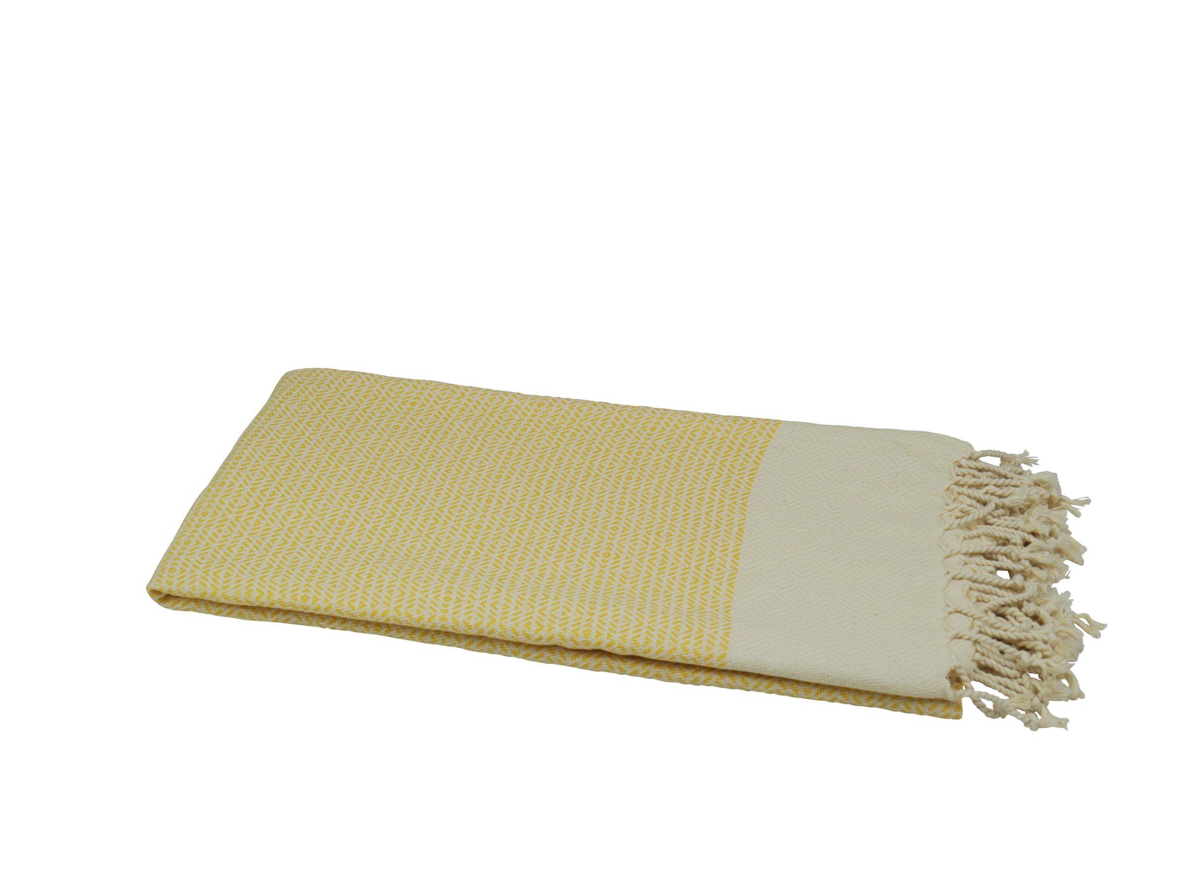 my Hamam Полотенца для хамама Hamamtuch Baumwolle naturbeige "Ada" - myHamam, große Auswahl, Baumwolle (1-St), pflegeleicht und platzsparend, Sauna Handtuch