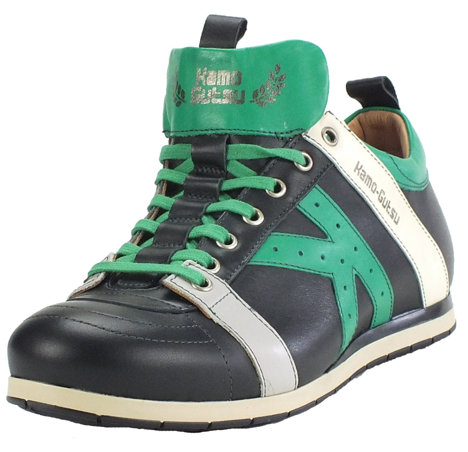 Kamo-Gutsu Herren Leder Halbschuhe Sneaker Wechselfussbett günstig online kaufen