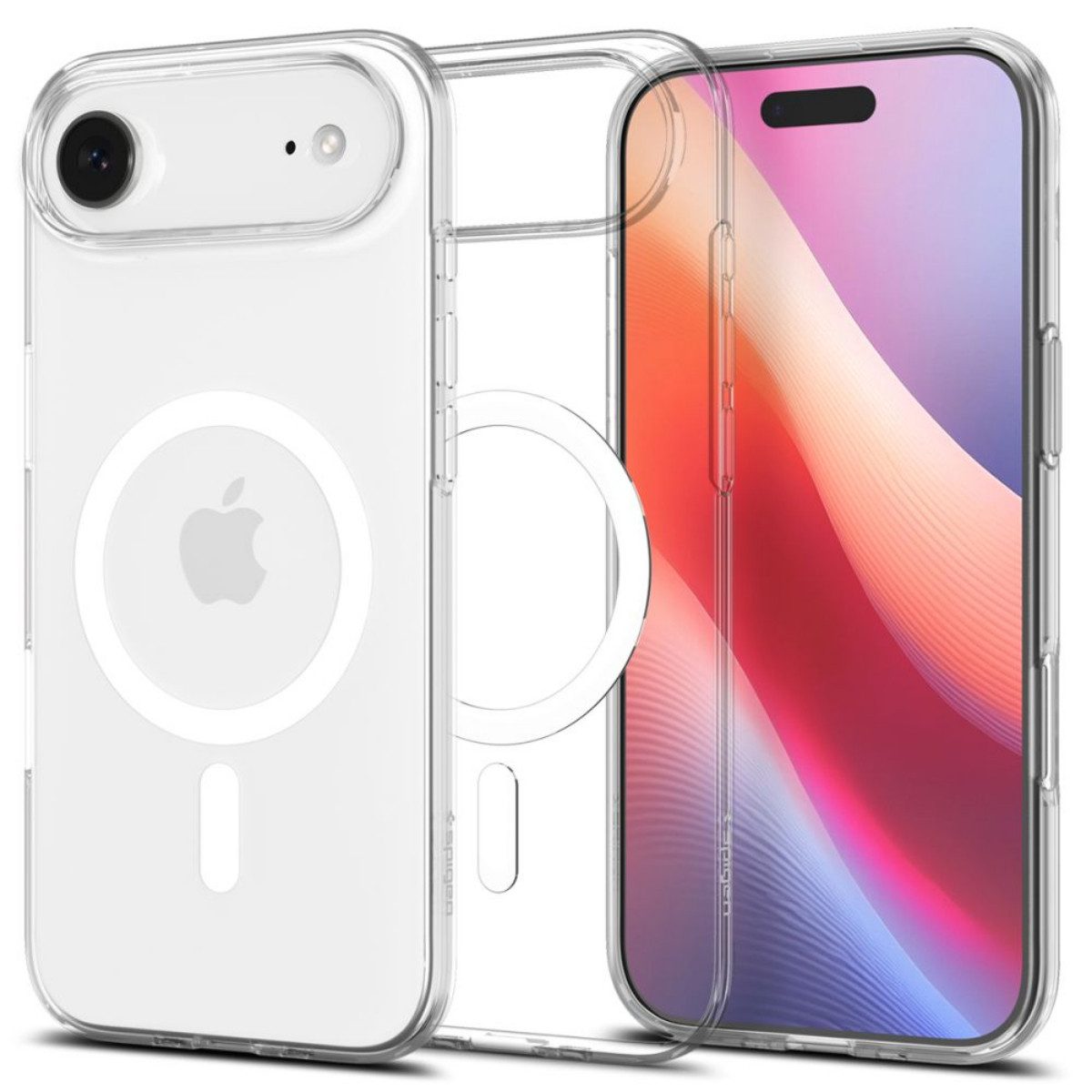 Spigen Handyhülle Liquid Crystal mit Magnetfunktion Kompatibel mit iPhone 17 Air 6,6, Case mit integrierter Magnetfunktion und schlankem Design