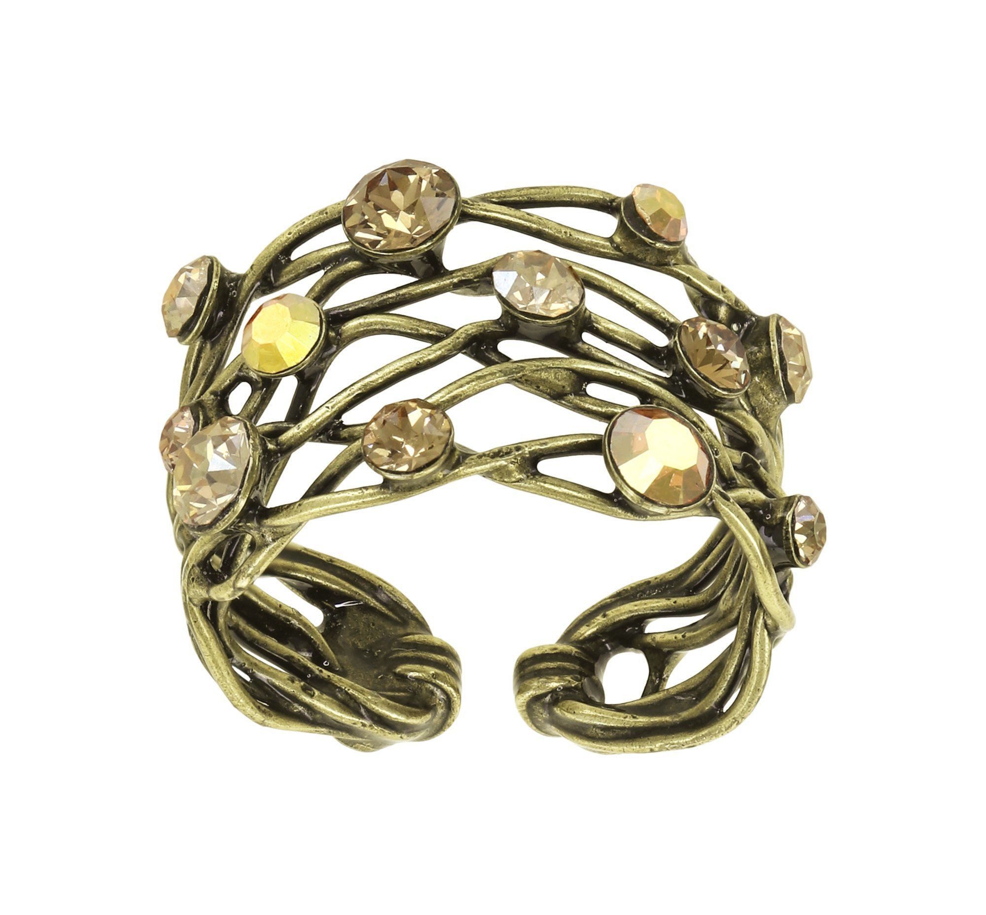 KONPLOTT Fingerring KONPLOTT Ring Cages Beige antik Messing
