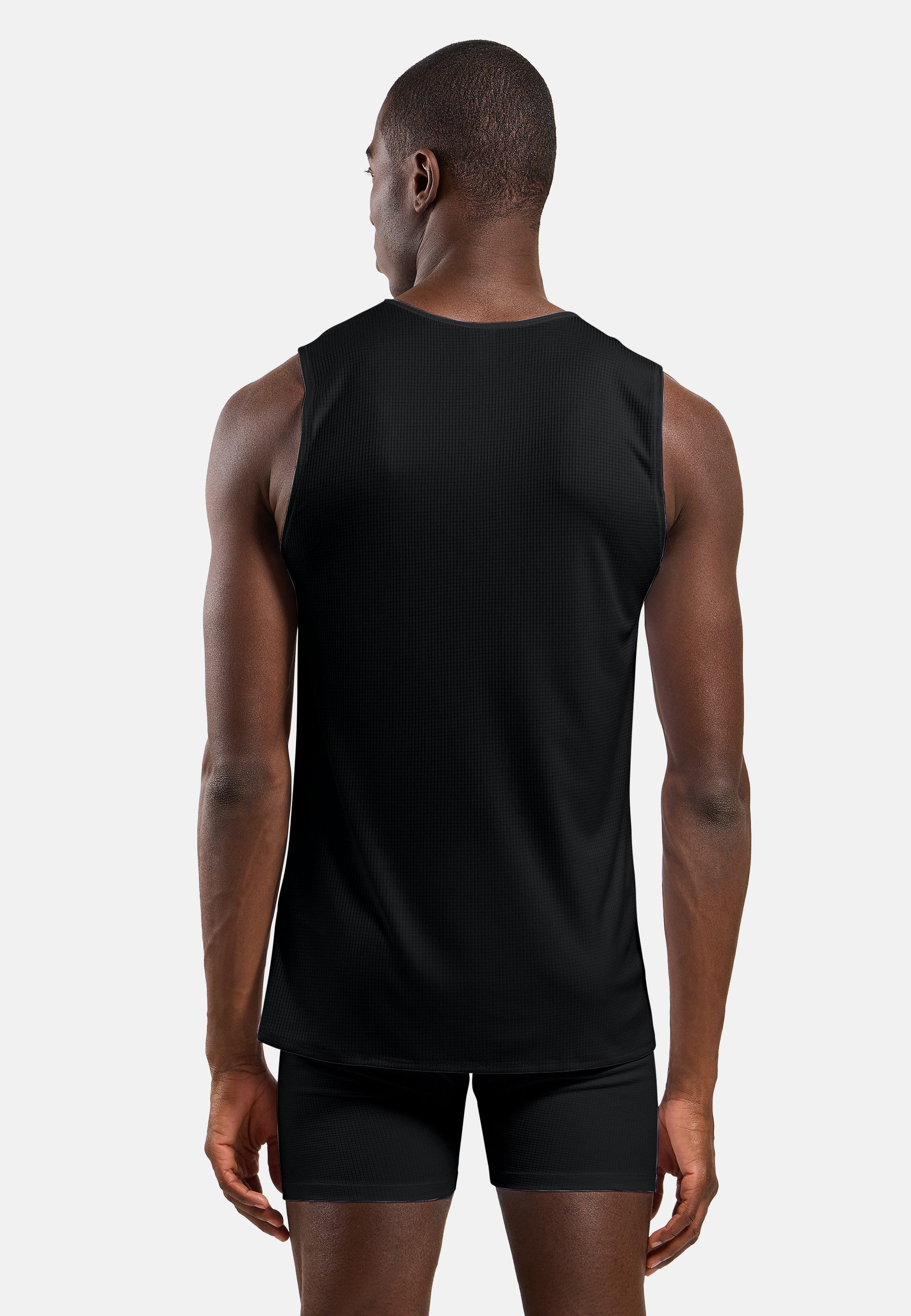 Odlo Funktionstop BL TOP crew neck singlet-ACTIVE LIGHT atmungsaktives Material, schnell trocknend, mit Rundhalsausschnitt