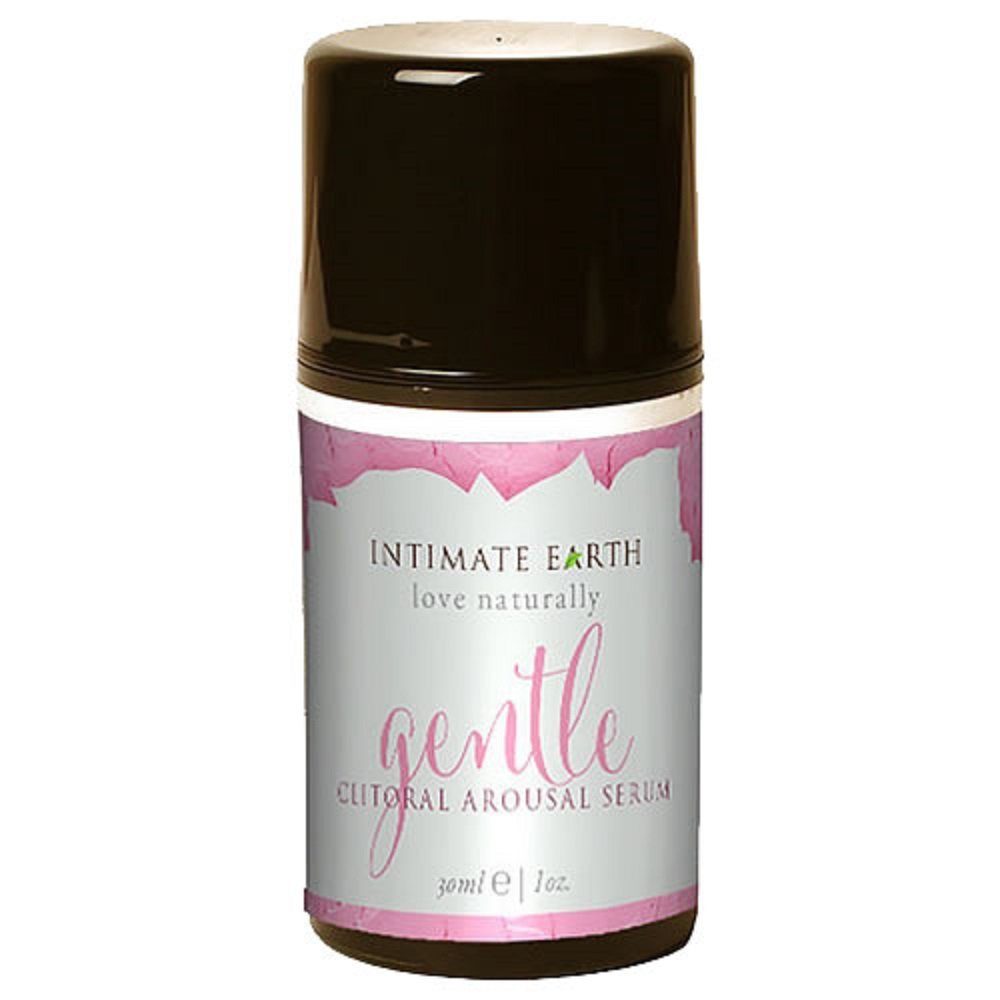 Intimate Earth Stimulationsgel Gentle (mit Pfefferminzöl und L-Arginin), Flasche mit 30ml, 1-tlg., veganes und biologisches Stimulationsgel - für die Klitoris