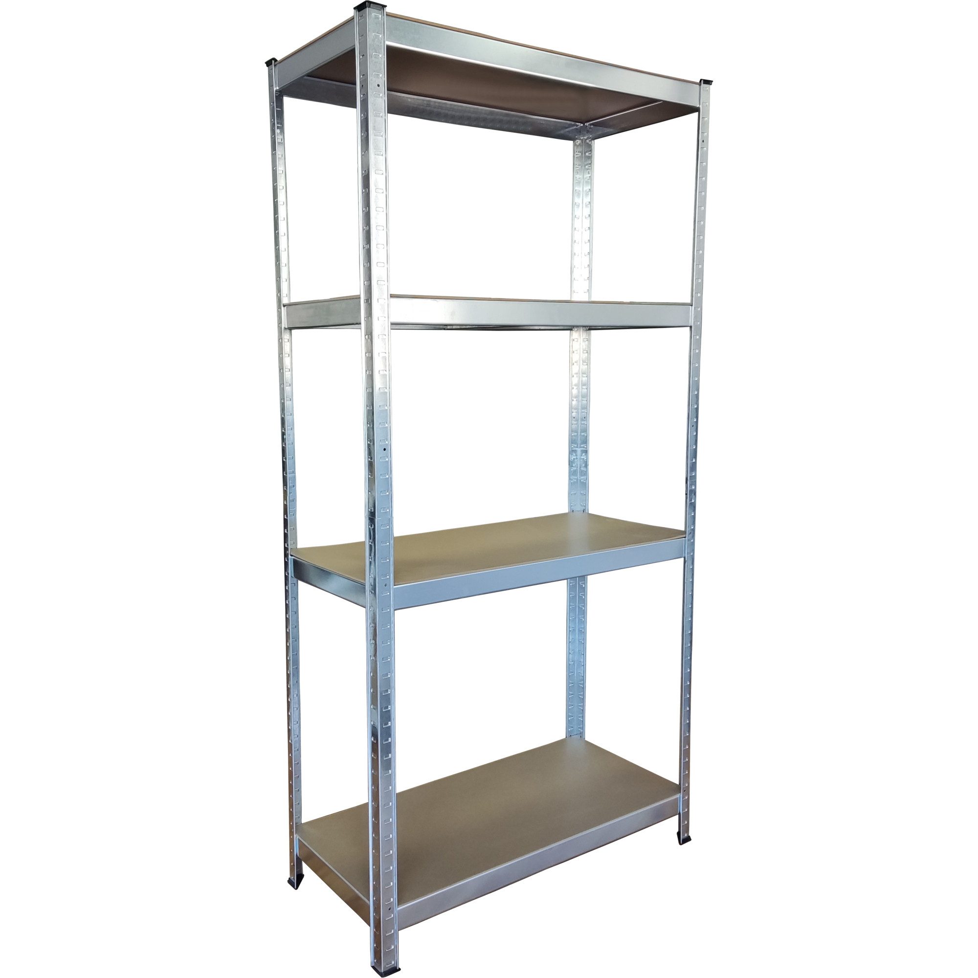 Pro-Bau-Tec Aktenregal Schwerlastregal 10068 150x75x30cm 4 Böden 100kg