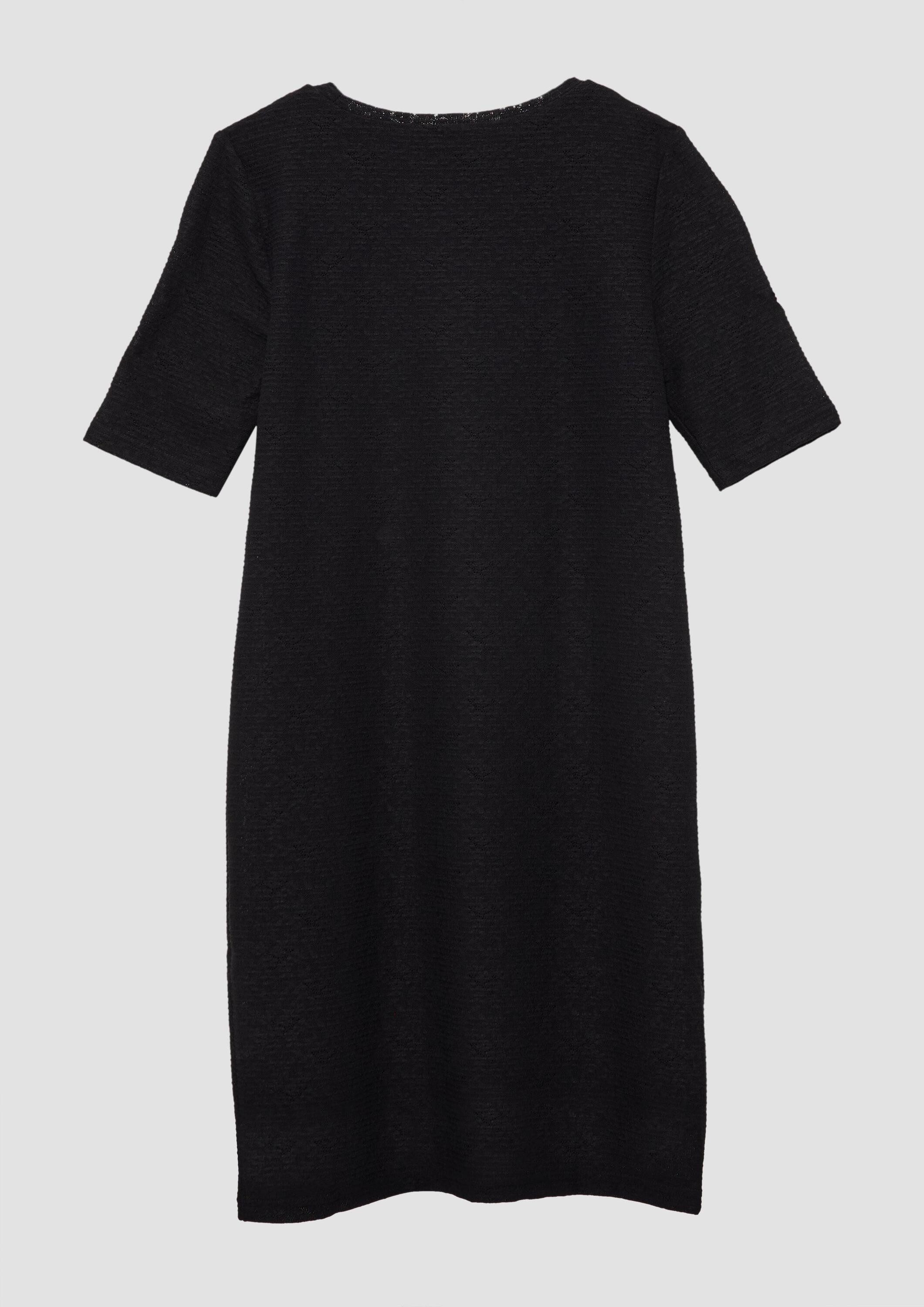 s.Oliver Midikleid Kleid Schmal geschnittenes Kleid aus elastischer Spitze