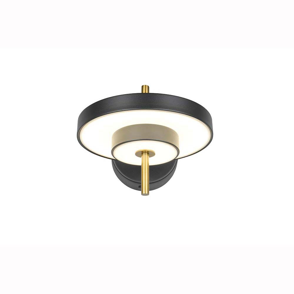 TRIO Leuchten LED Wandleuchte, LED-Leuchtmittel fest verbaut, Warmweiß, Neutralweiß, Farbwechsel, Wandlampe Wohnzimmerleuchte Flurleuchte LED dimmbar CCT schwenkbar