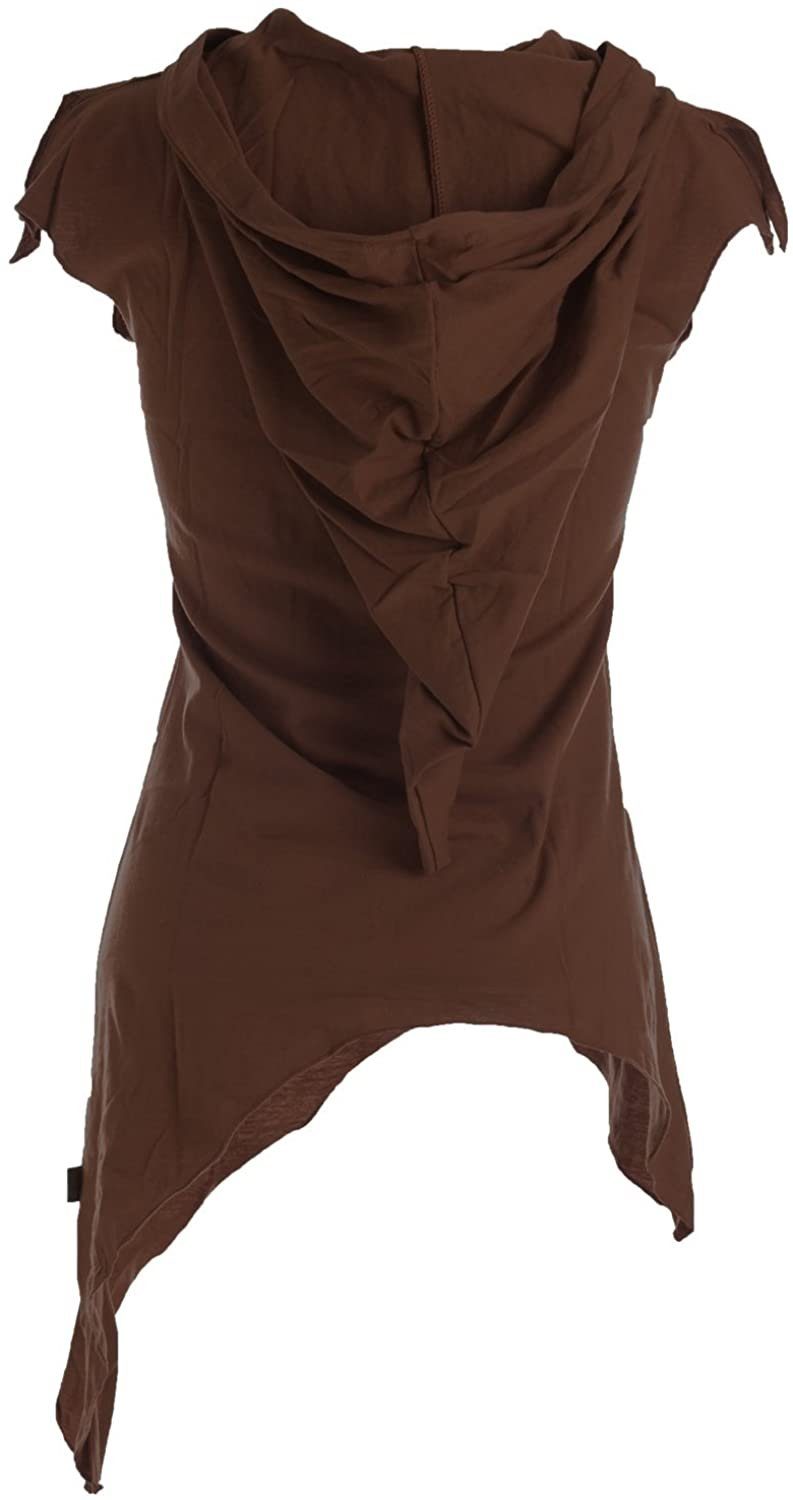 Vishes Zipfelkleid Zipfelshirt mit Zipfelkapuze aus Baumwolle Tunika, Ethno günstig online kaufen