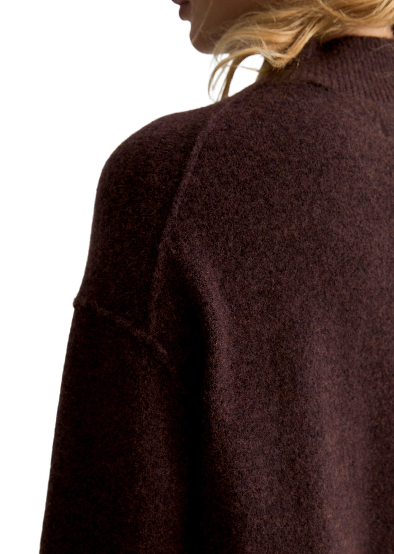 Marc O'Polo DENIM Strickpullover aus softem Schurwolle-Mix – Bild 4 von 5