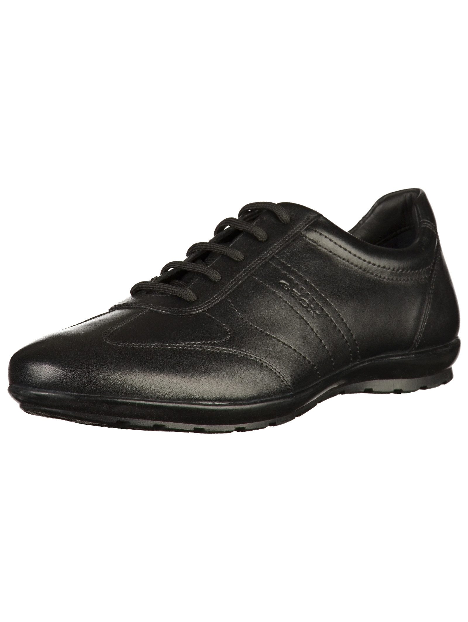 Geox Halbschuhe Leder Schnürschuh
