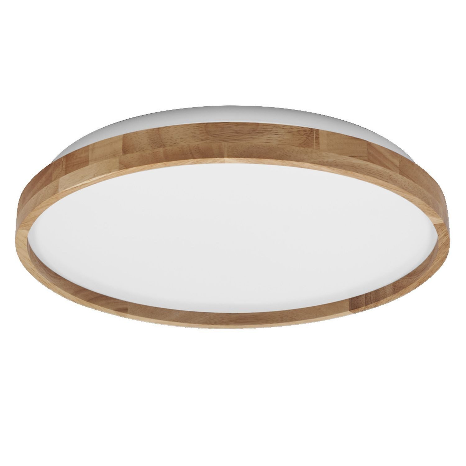 Licht-Erlebnisse Deckenleuchte SALESIN, LED fest integriert, Warmweiß, LED rund Ø 50 cm 3000 K 2600 lm Modern