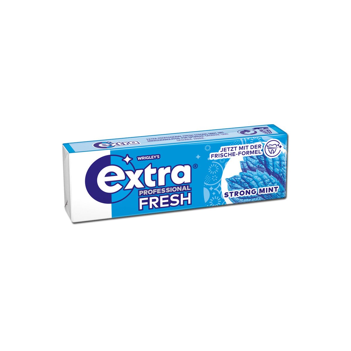 Wrigleys Extra Süßigkeit, Wrigleys Extra Professional FRESH Strong Mint 10 Dragees 14g