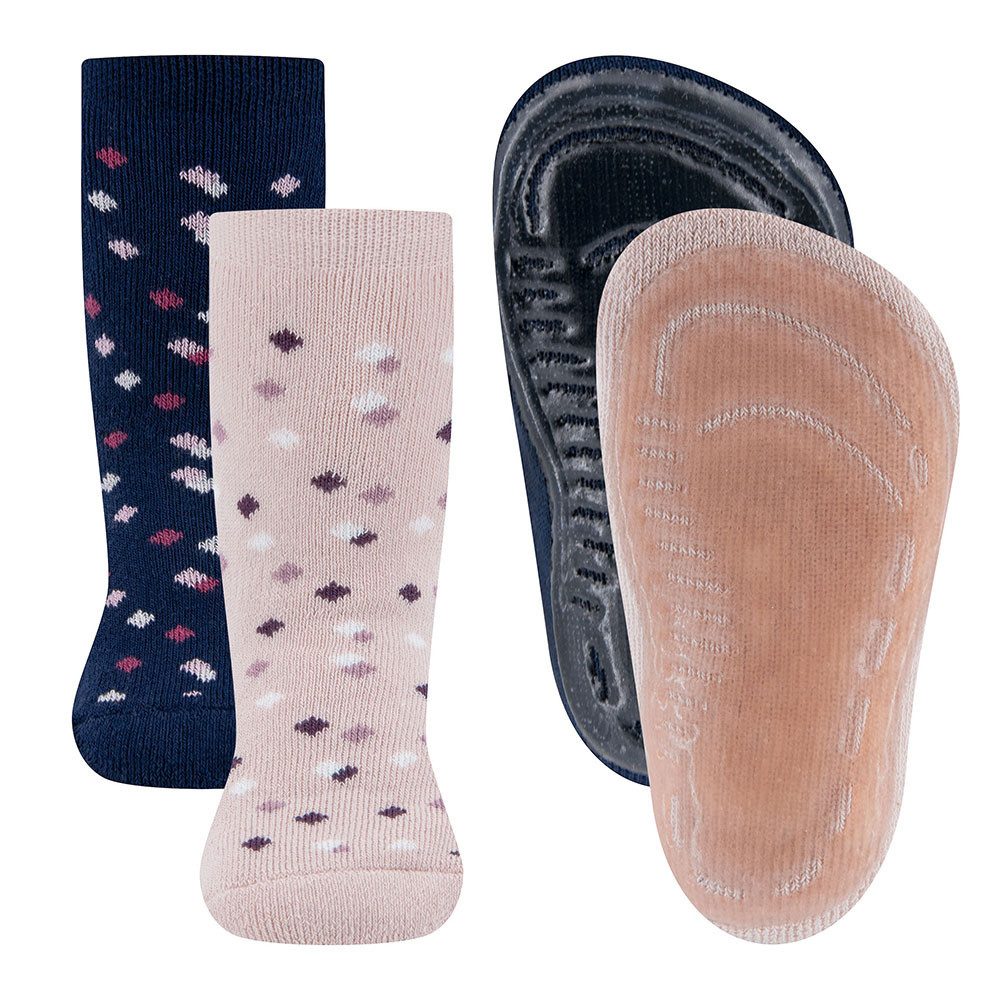 Ewers ABS-Socken Stoppersocken 2er Pack Punkte (2-Paar)