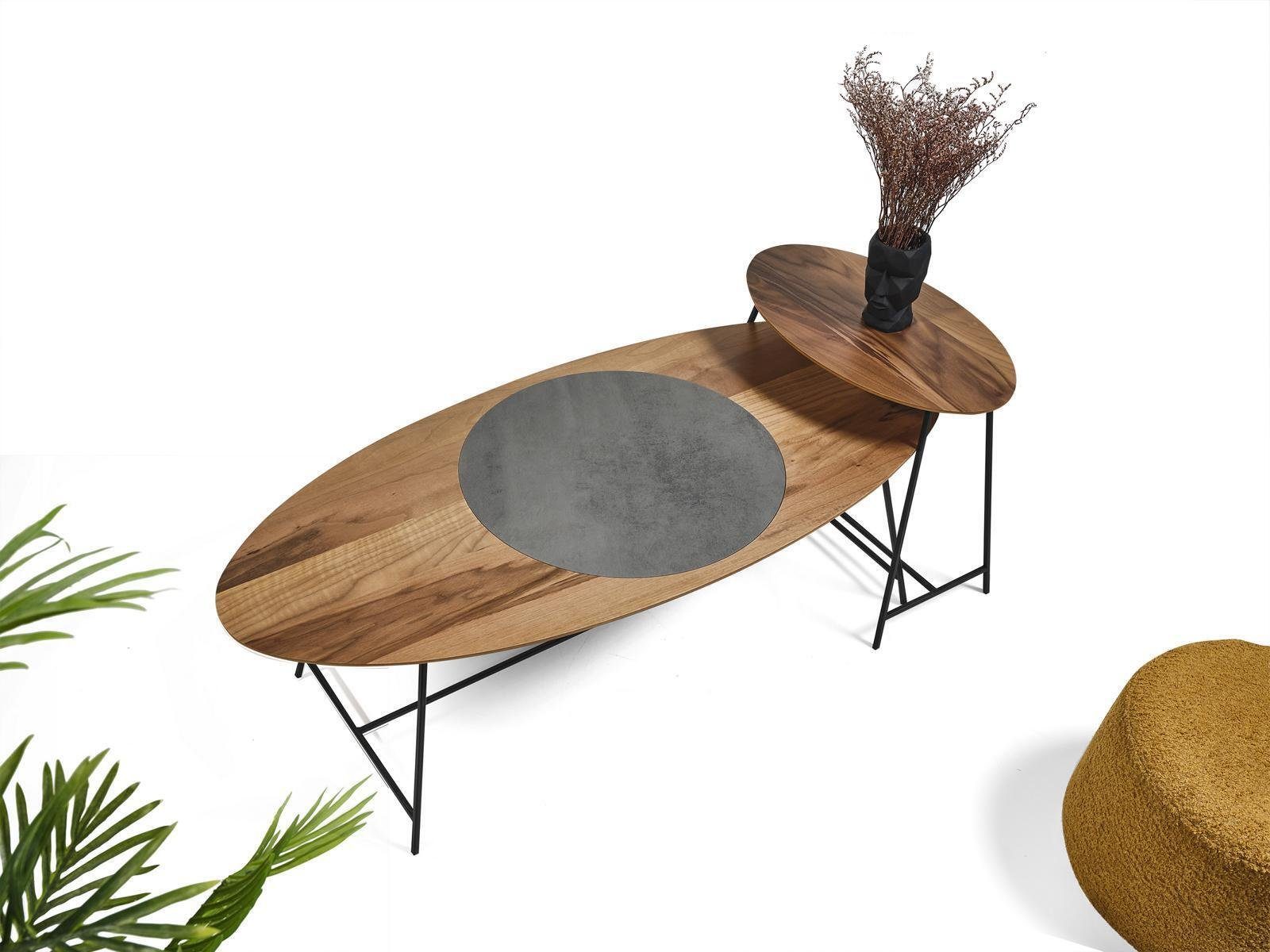 Couchtisch) Couchtisch JVmoebel (1-St., Braun Wohnzimmer Tisch Möbel Kaffeetisch Couchtisch Holz Design