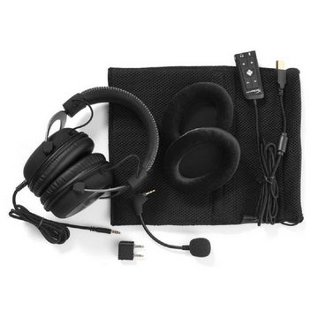 HyperX Cloud II Gunmetal kabelgebunden, mit Mikrofon, Over Head, Over-Ear Gaming-Headset