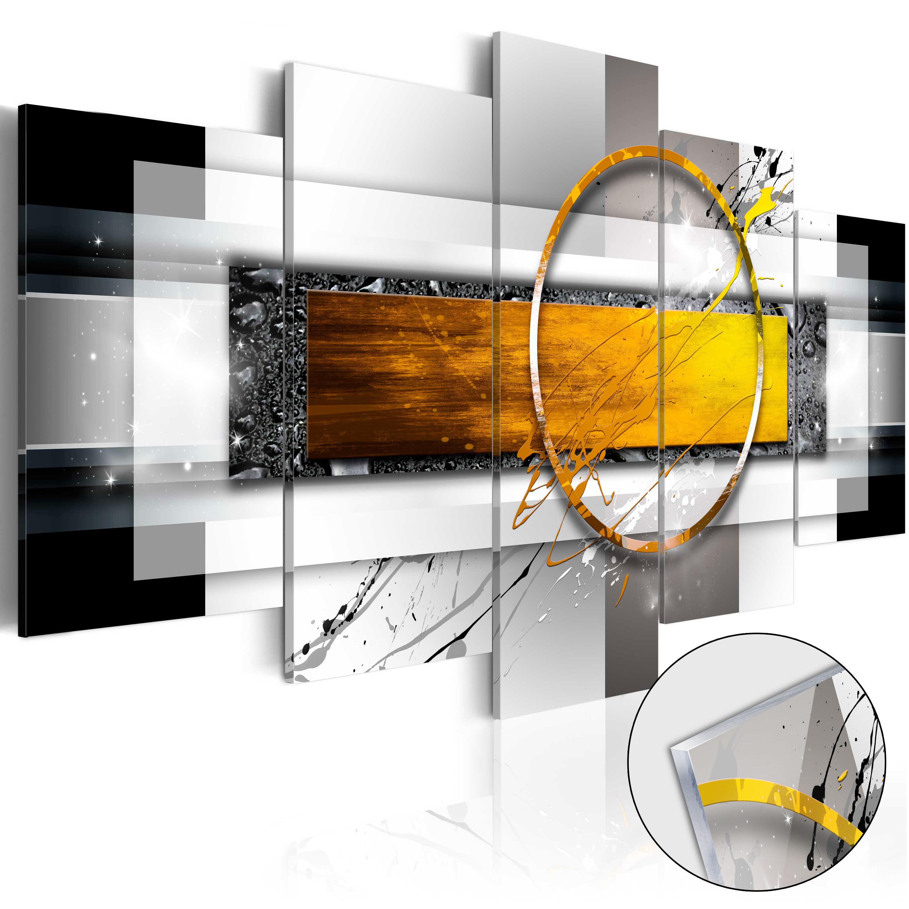 Artgeist Acrylglasbild Golden Shot [Glass]