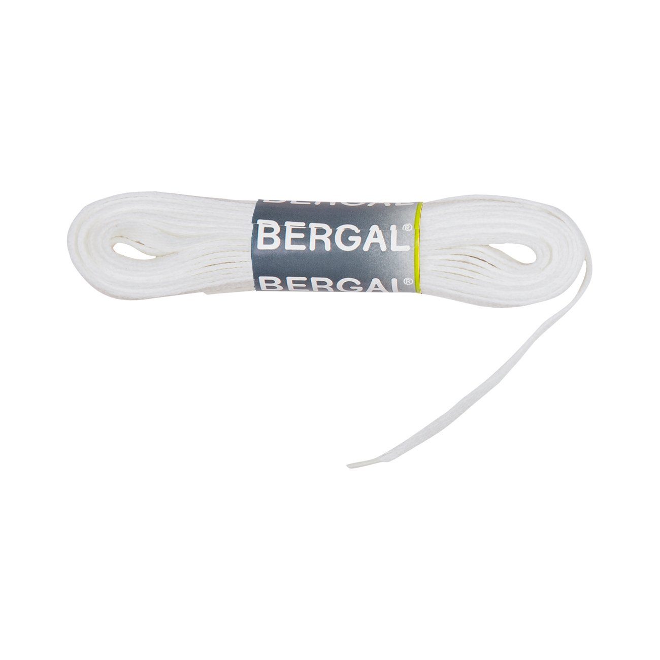 Bergal Schnürsenkel Schnürsenkel / Schuhbänder für Eislaufschuhe, Rollschuhe und Inlineskater Weiß
