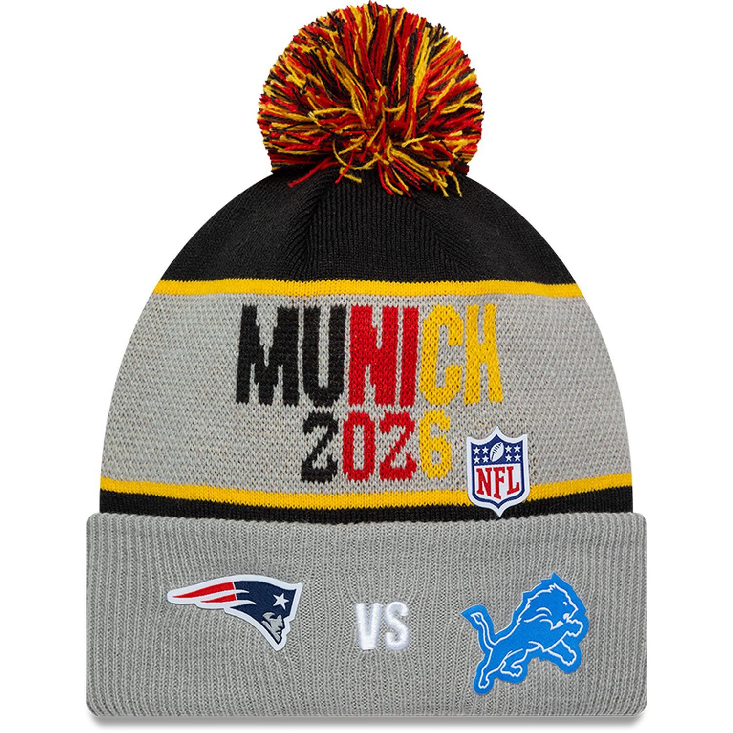 New Era Fleecemütze NFL ISG 2026 Lions vs Patriots