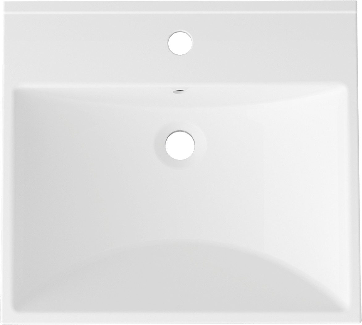 welltime Einbauwaschbecken Trento Deluxe, Mit Nano Glasur in 51,61,81,101 und 121cm erhältlich.