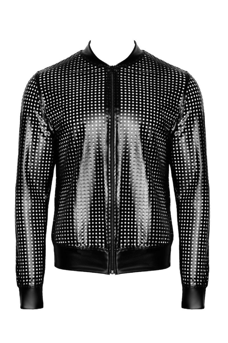 Noir Handmade Men Lederimitatjacke Herren-Jacke in günstig online kaufen