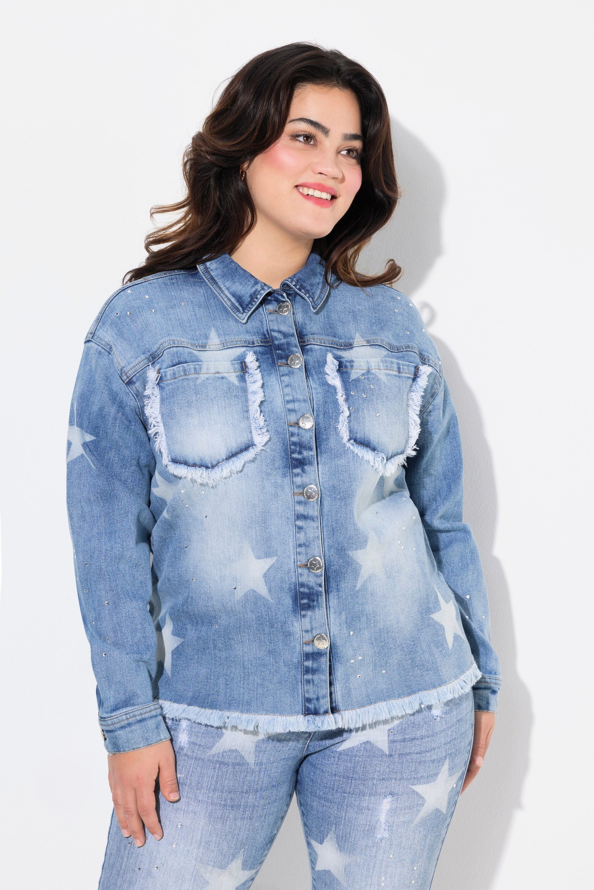 Angel of Style Sommerjacke Jeansjacke Sterne günstig online kaufen