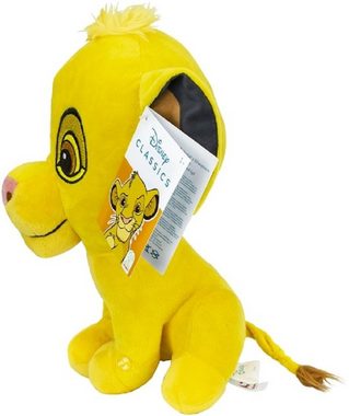 Disney Kuscheltier Plüschtier Plüsch König der Löwen Simba Kuscheltier XXL Plüsch 28cm (1-St), Super weicher Plüsch Stofftier Kuscheltier für Kinder zum spielen